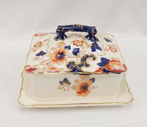 c1900 Keeling And Co Butter Dish