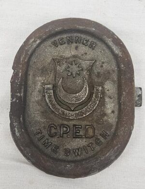 c1900 Portsmouth Industrial Light Plaque