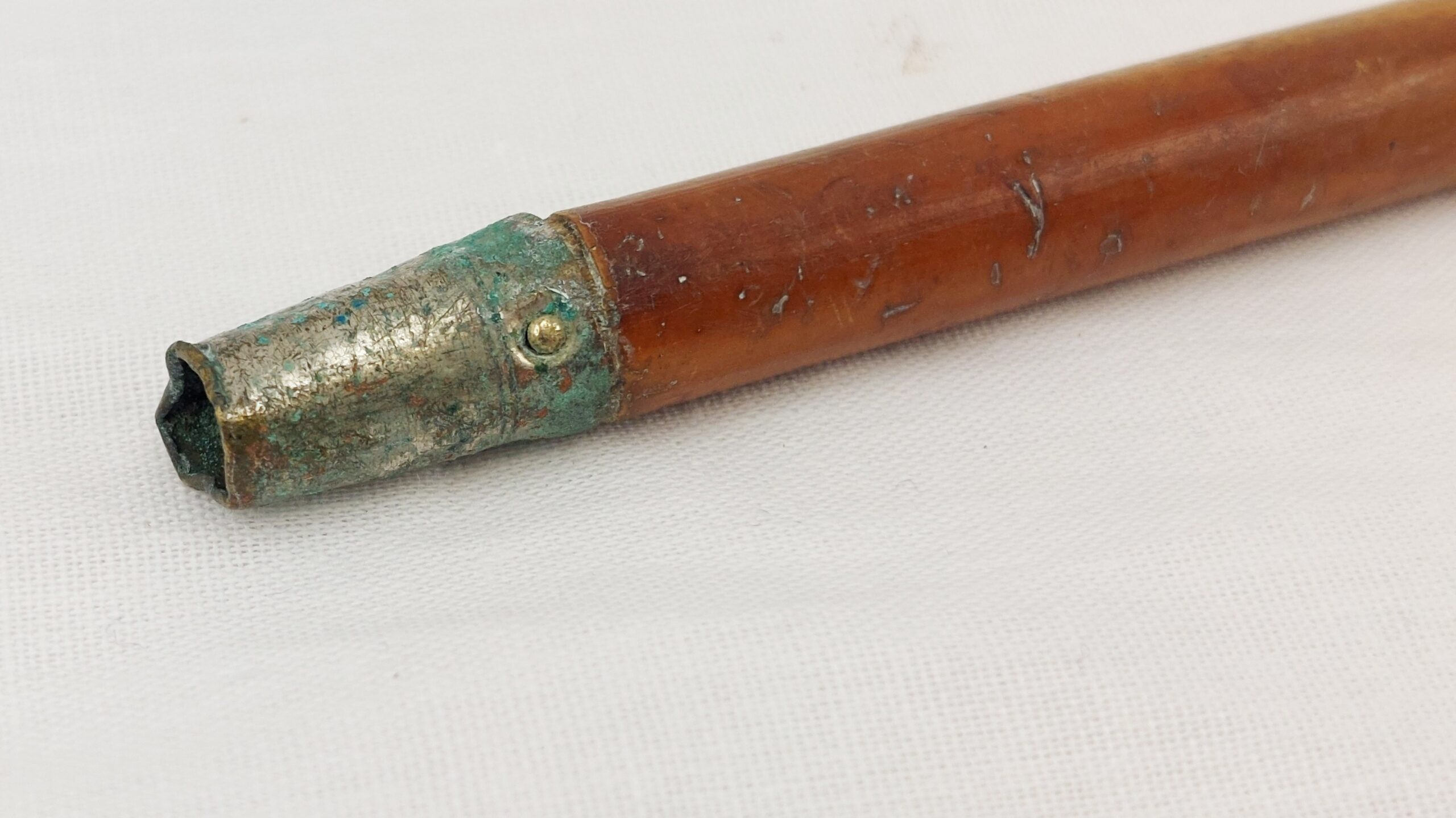 cWW2 Silver Tipped Royal Marines Swagger Stick - Image 2