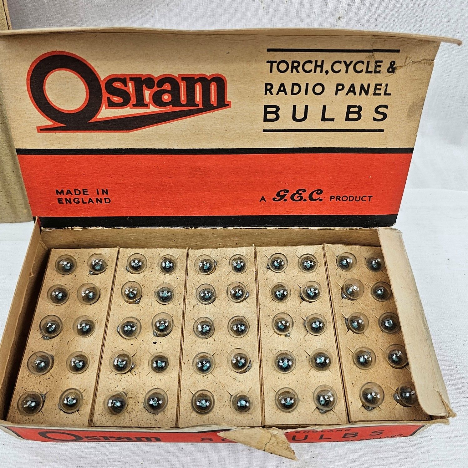 1960s Osram Light Bulb Retail Pack #2