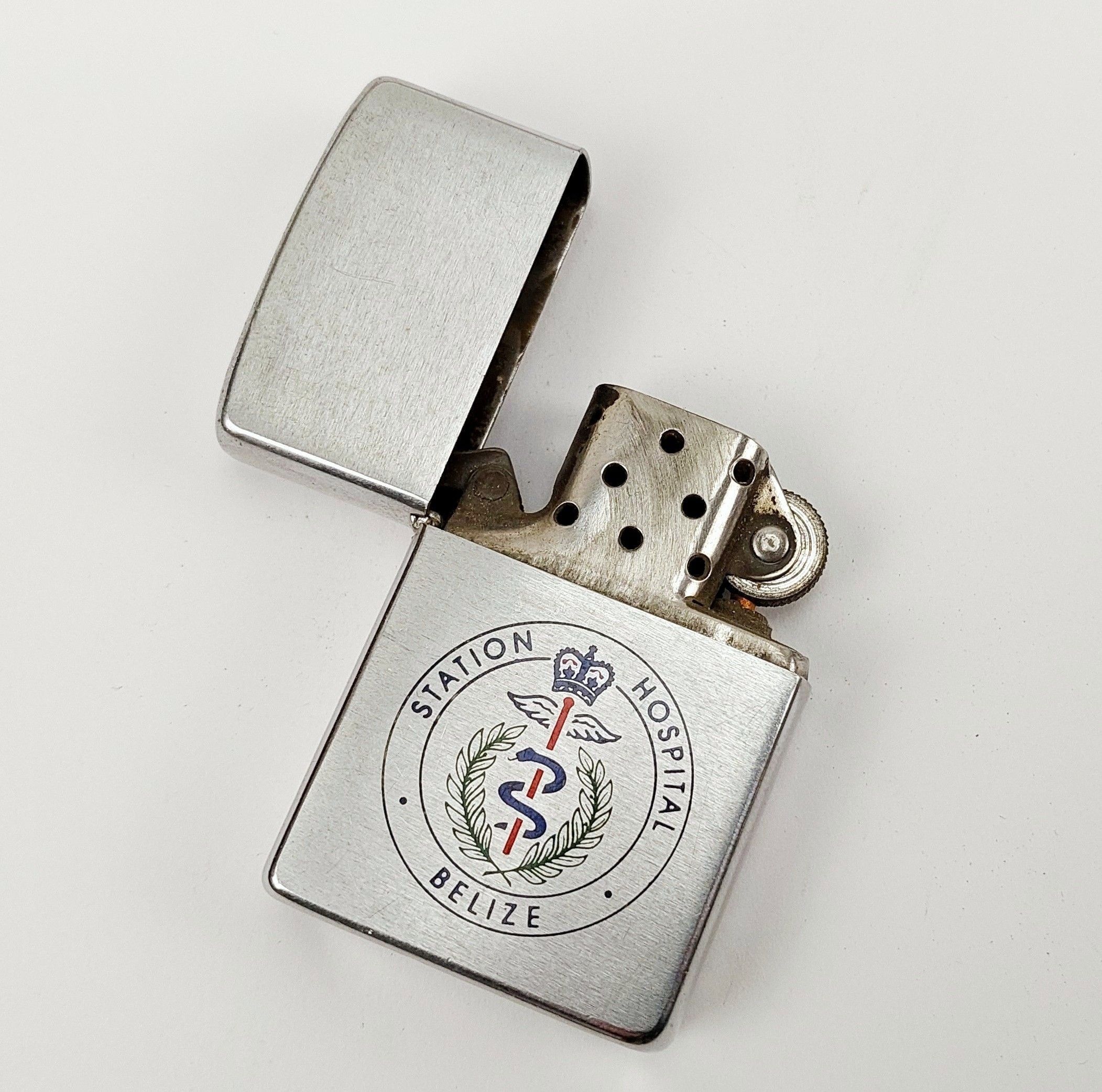 1967 Station Hospital Belize Zippo Lighter - Image 2