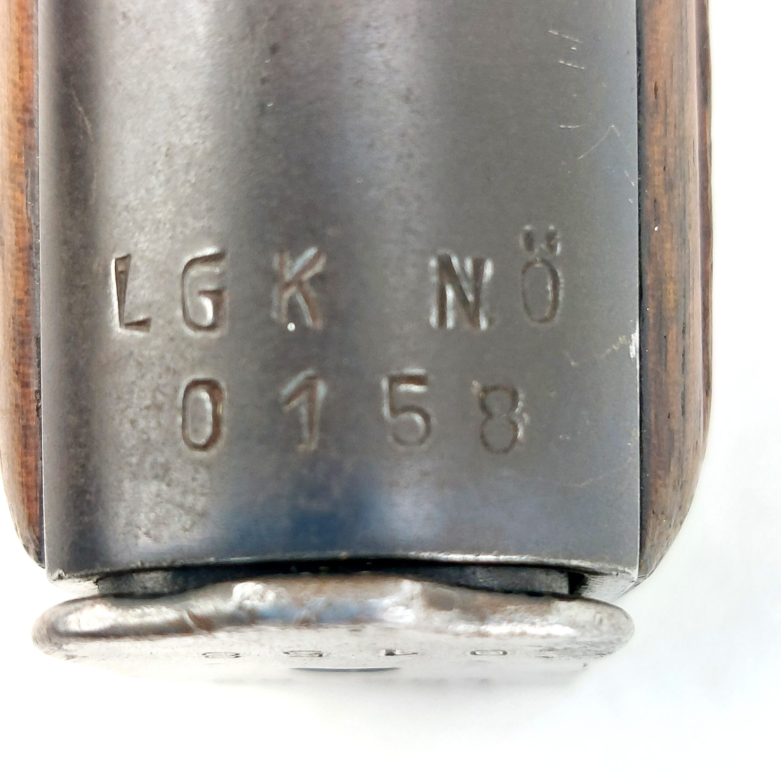 Austria-Belgium, c1955, Browning Hi Power (BHP) 9mm Pistol, Made by Fabrique National (FN) D'Armes de Guerre, Austrian Gendarmerie LGK (Police Issue), Deactivated - Image 12