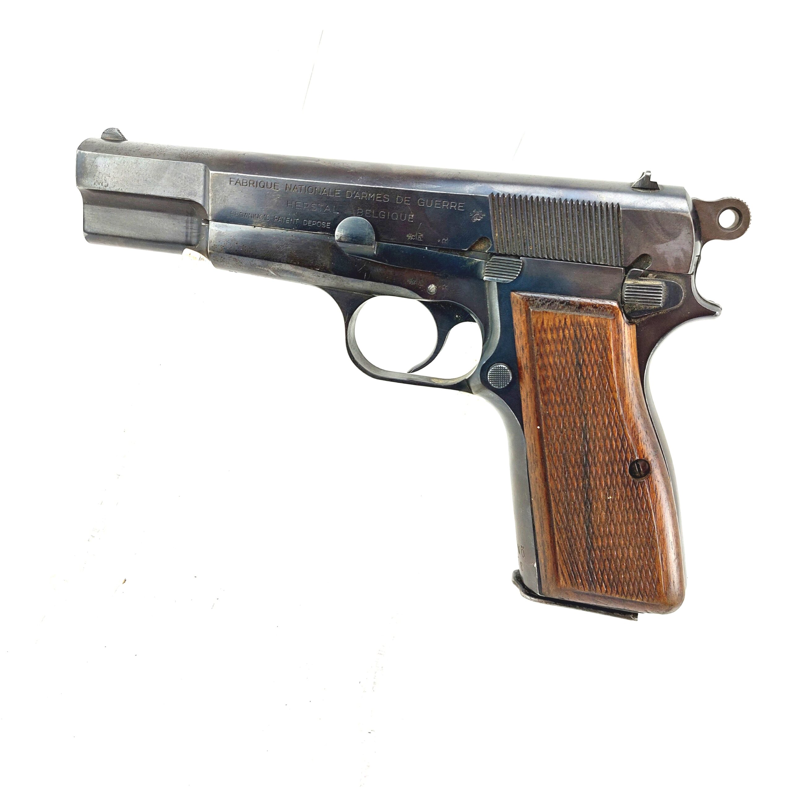 Austria-Belgium, c1955, Browning Hi Power (BHP) 9mm Pistol, Made by Fabrique National (FN) D'Armes de Guerre, Austrian Gendarmerie LGK (Police Issue), Deactivated - Image 2