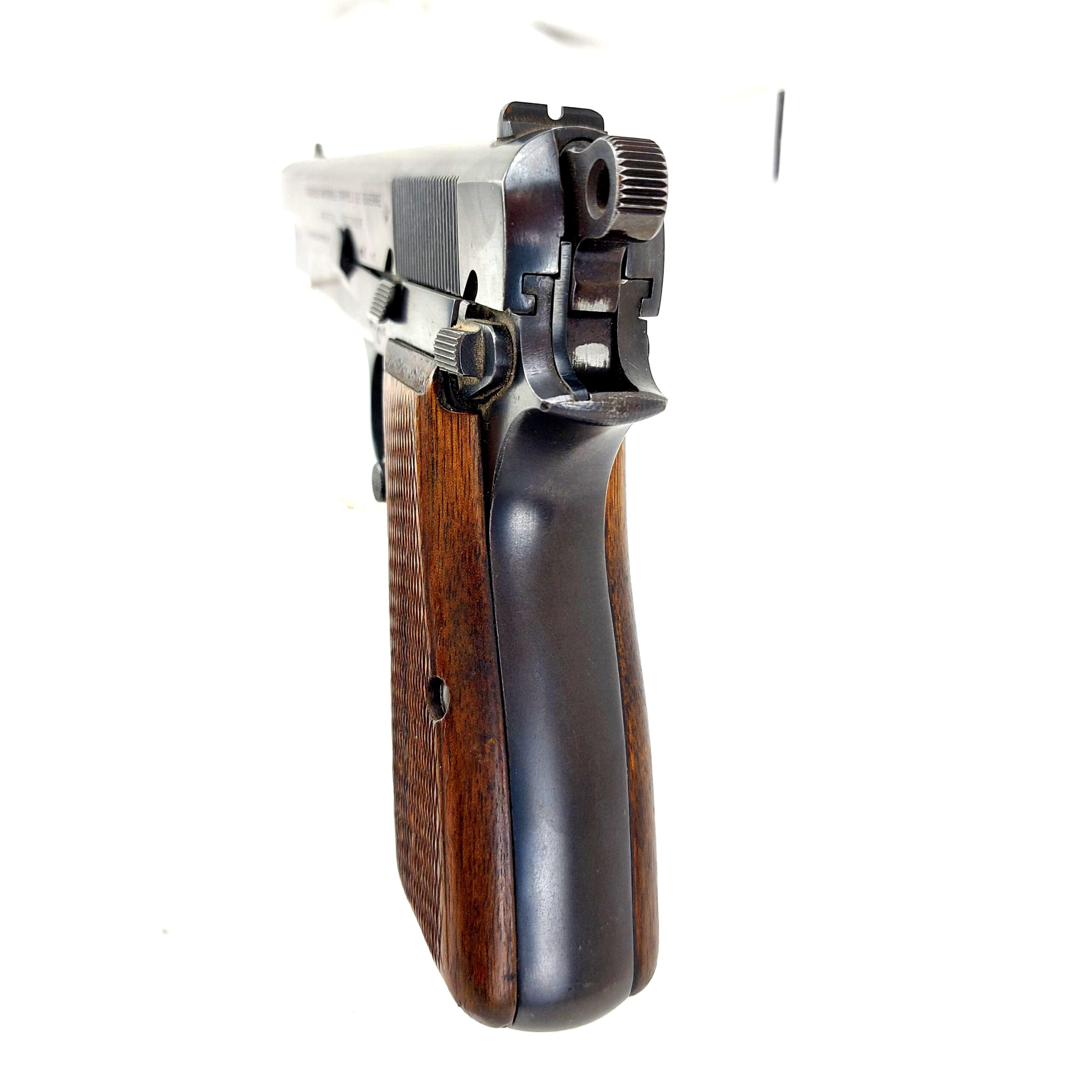 Austria-Belgium, c1955, Browning Hi Power (BHP) 9mm Pistol, Made by Fabrique National (FN) D'Armes de Guerre, Austrian Gendarmerie LGK (Police Issue), Deactivated - Image 4