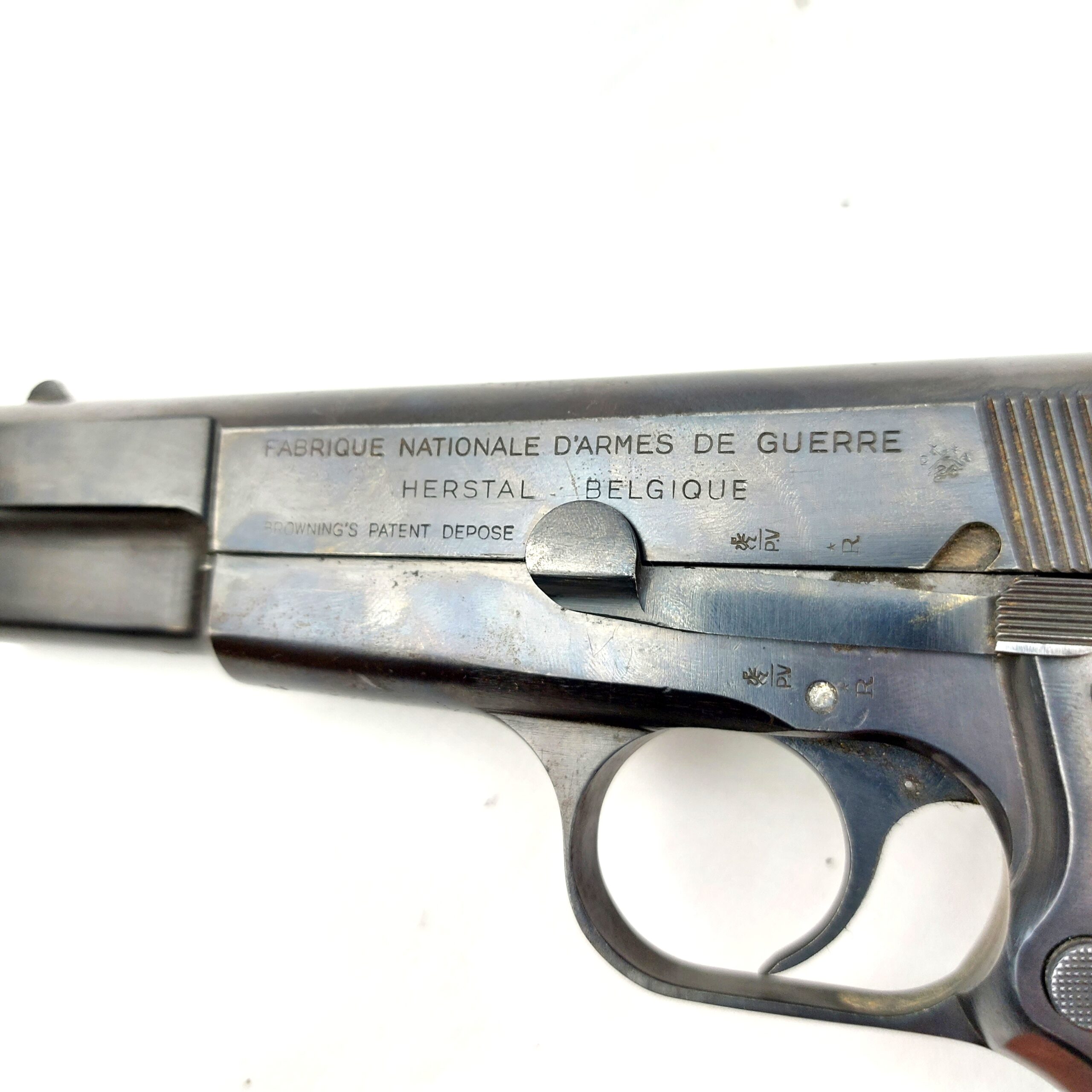 Austria-Belgium, c1955, Browning Hi Power (BHP) 9mm Pistol, Made by Fabrique National (FN) D'Armes de Guerre, Austrian Gendarmerie LGK (Police Issue), Deactivated - Image 8