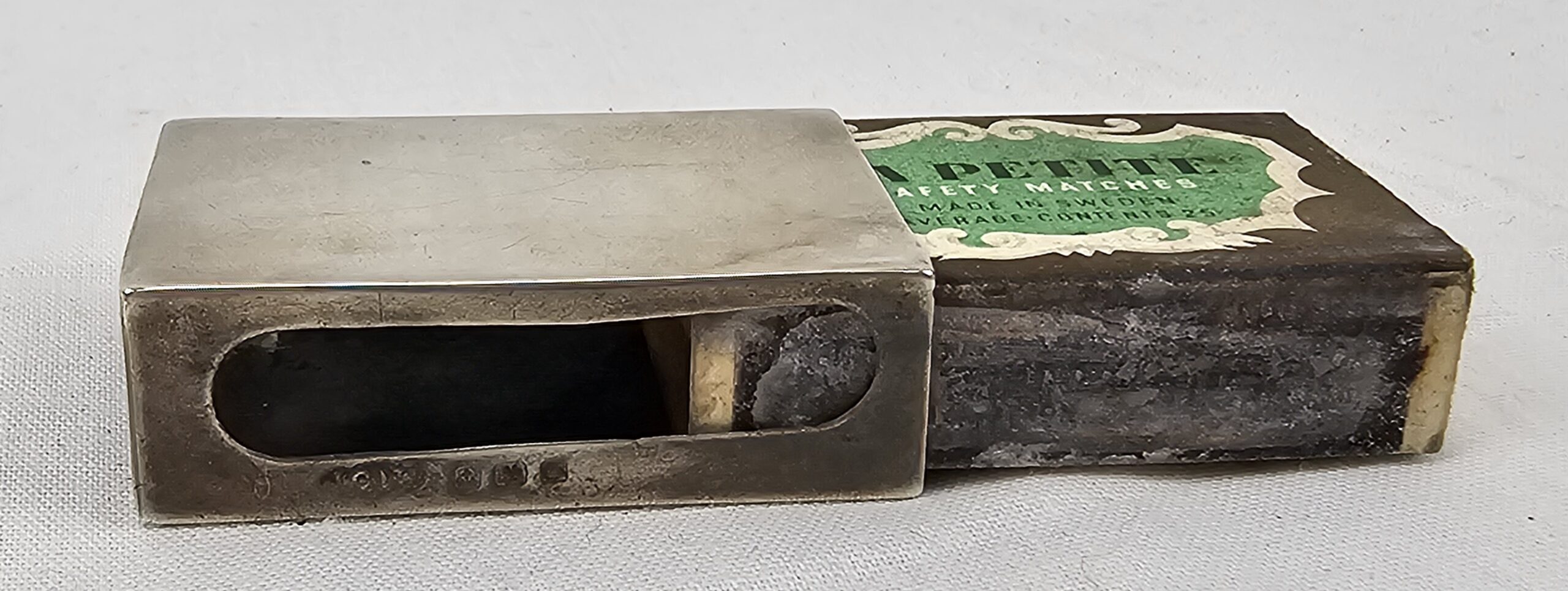 Birmingham 1909 Sterling Silver Matchbox Cover - Image 2
