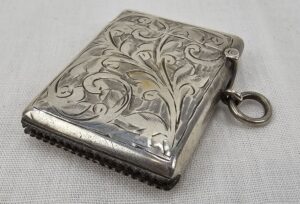 Birmingham 1913 Sterling Silver Vesta Case