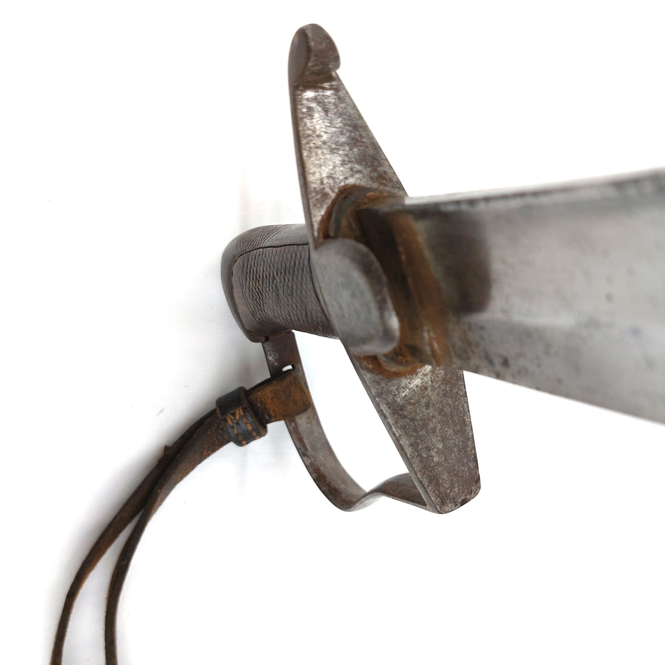 British, 1796 Pattern Light Cavalry Troopers Sword and Scabbard, By J. Bourne and Son, with Regimental Markings, likely made for Indian Cavalry - Image 19
