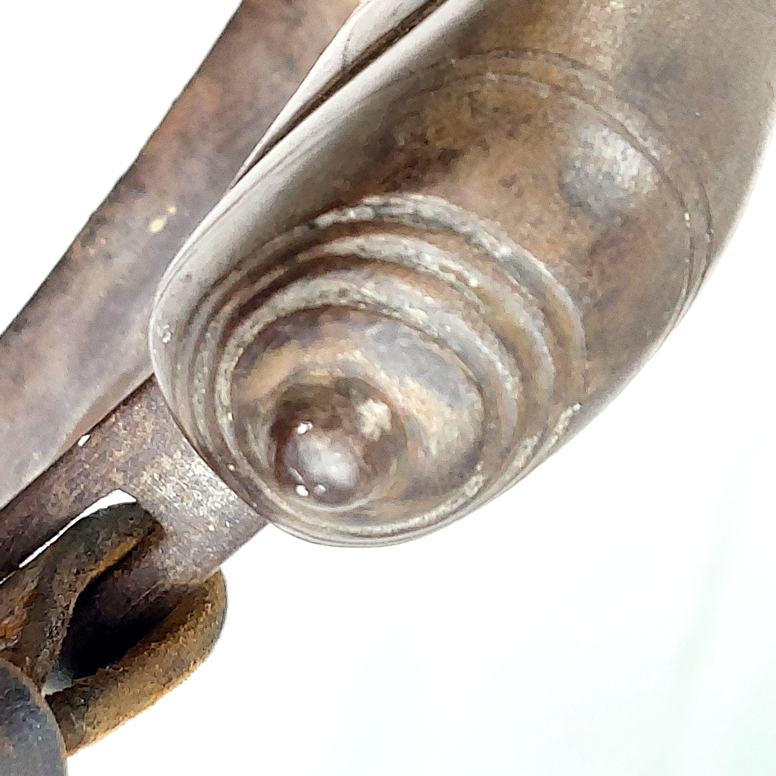 British, 1796 Pattern Light Cavalry Troopers Sword and Scabbard, By J. Bourne and Son, with Regimental Markings, likely made for Indian Cavalry - Image 21