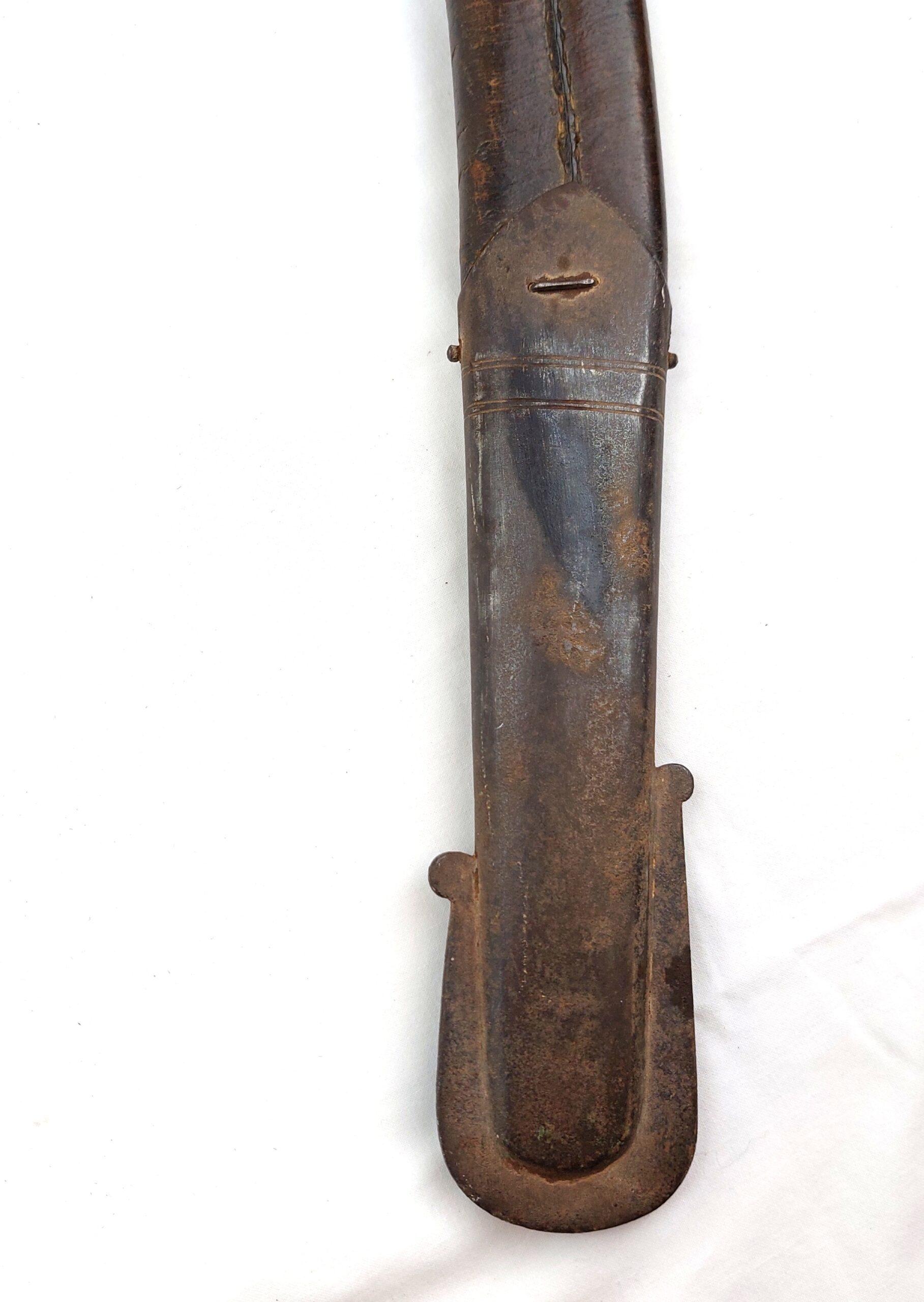 British, 1796 Pattern Light Cavalry Troopers Sword and Scabbard, By J. Bourne and Son, with Regimental Markings, likely made for Indian Cavalry - Image 37