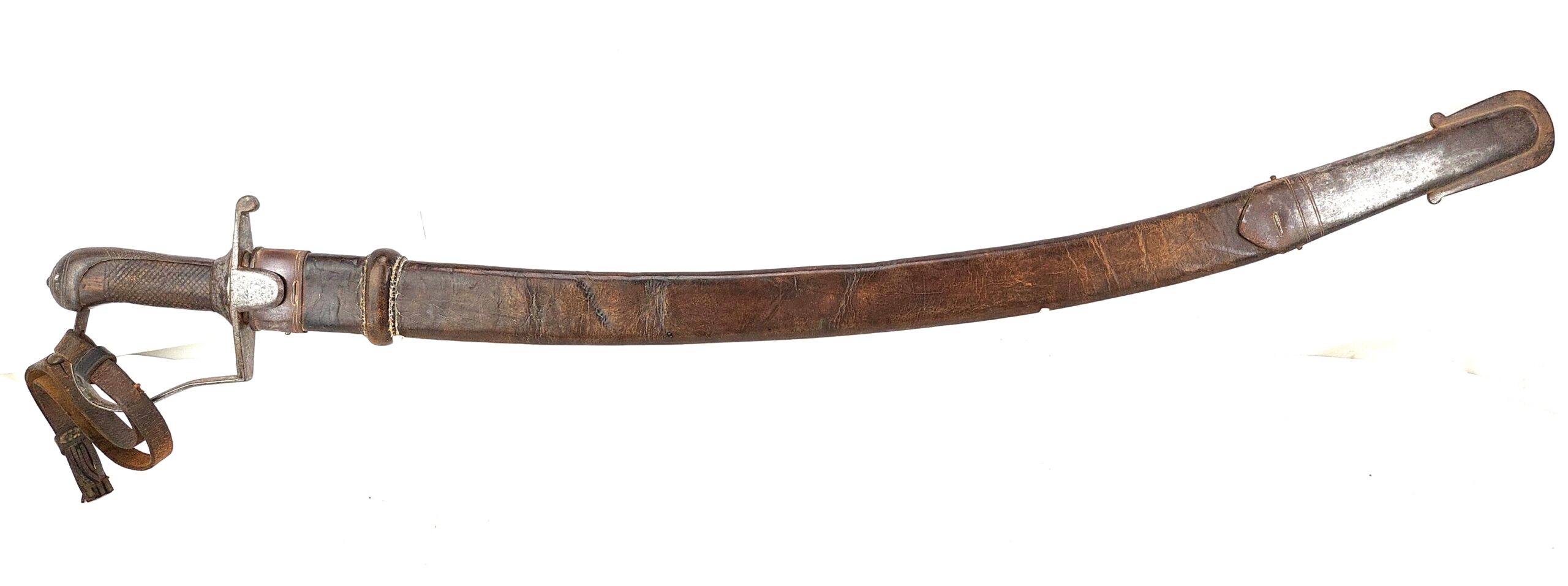 British, 1796 Pattern Light Cavalry Troopers Sword and Scabbard, By J. Bourne and Son, with Regimental Markings, likely made for Indian Cavalry - Image 39