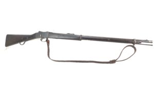 British, 1887, Victorian Mark IV WD Enfield Martini Henry Long Lever Service Rifle, with post British Service Nepalese "Native State" Issue Marks 1908, Obsolete Calibre