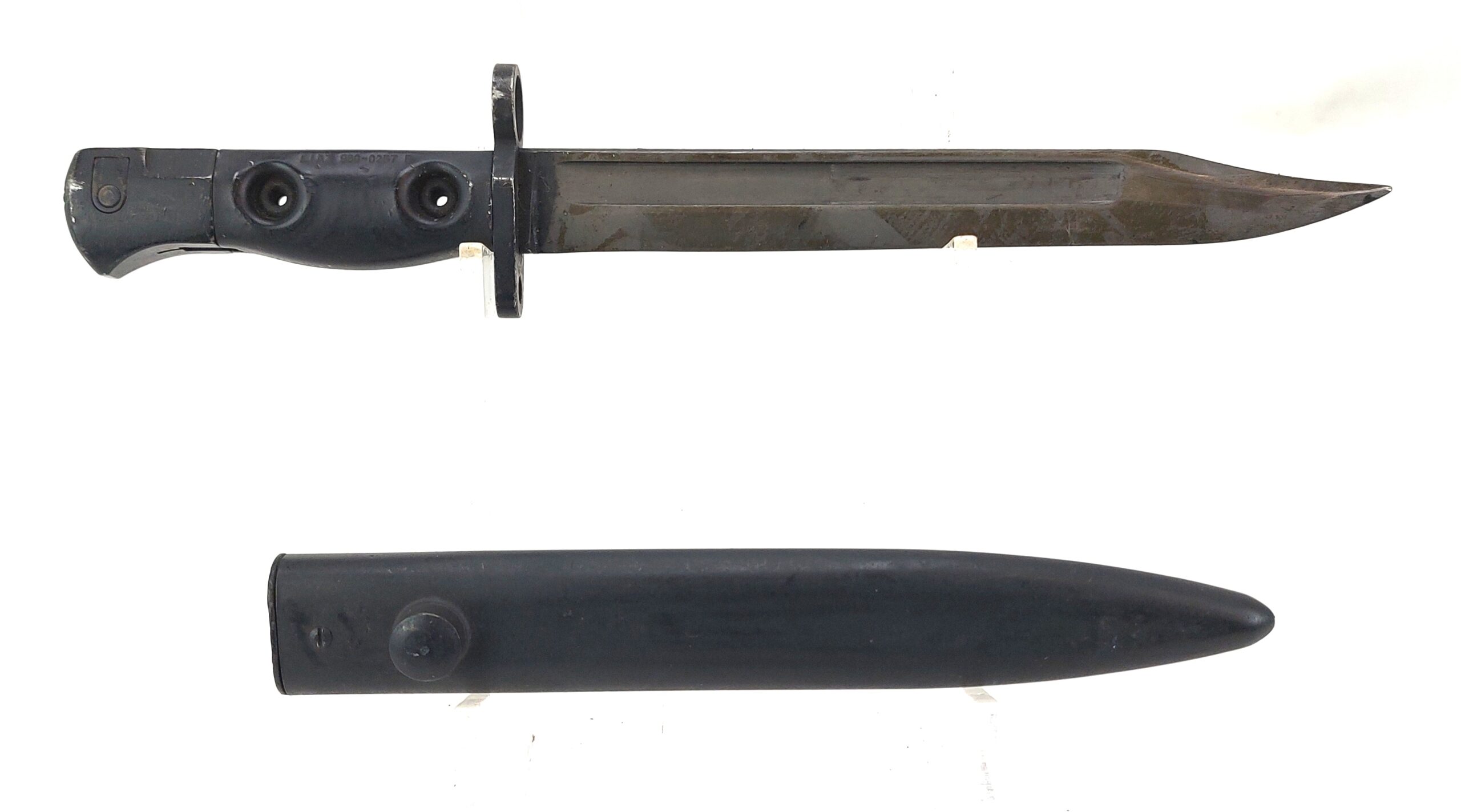 British, dated 1959, SLR L1A3 Bayonet made by BSA Birmingham Small Arms, Complete with the Original Scabbard
