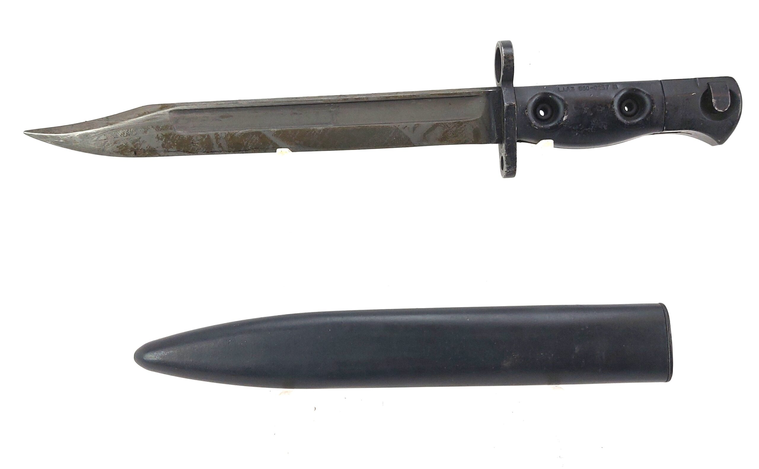 British, dated 1959, SLR L1A3 Bayonet made by BSA Birmingham Small Arms, Complete with the Original Scabbard - Image 2