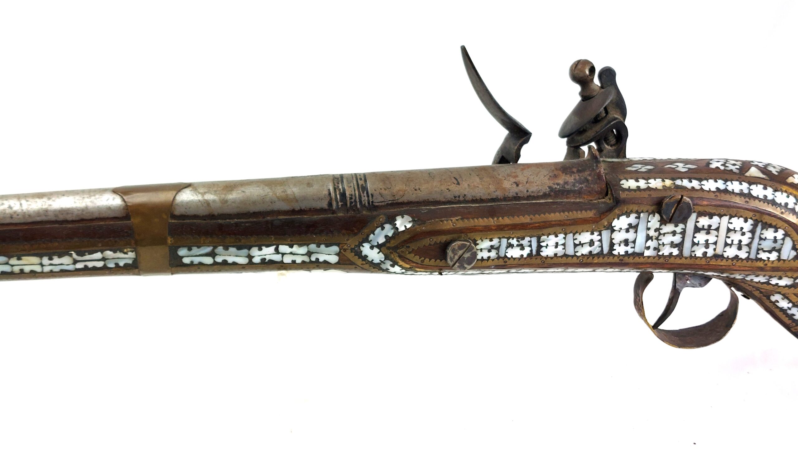 Indian, Beautiful 19th Century Flintlock Jezail Musket, Obsolete Calibre - Image 11