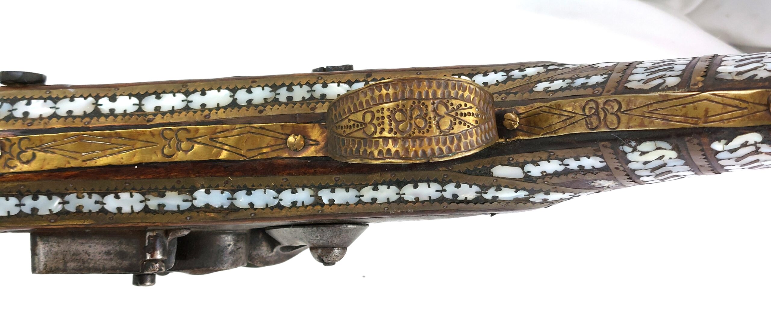Indian, Beautiful 19th Century Flintlock Jezail Musket, Obsolete Calibre - Image 19
