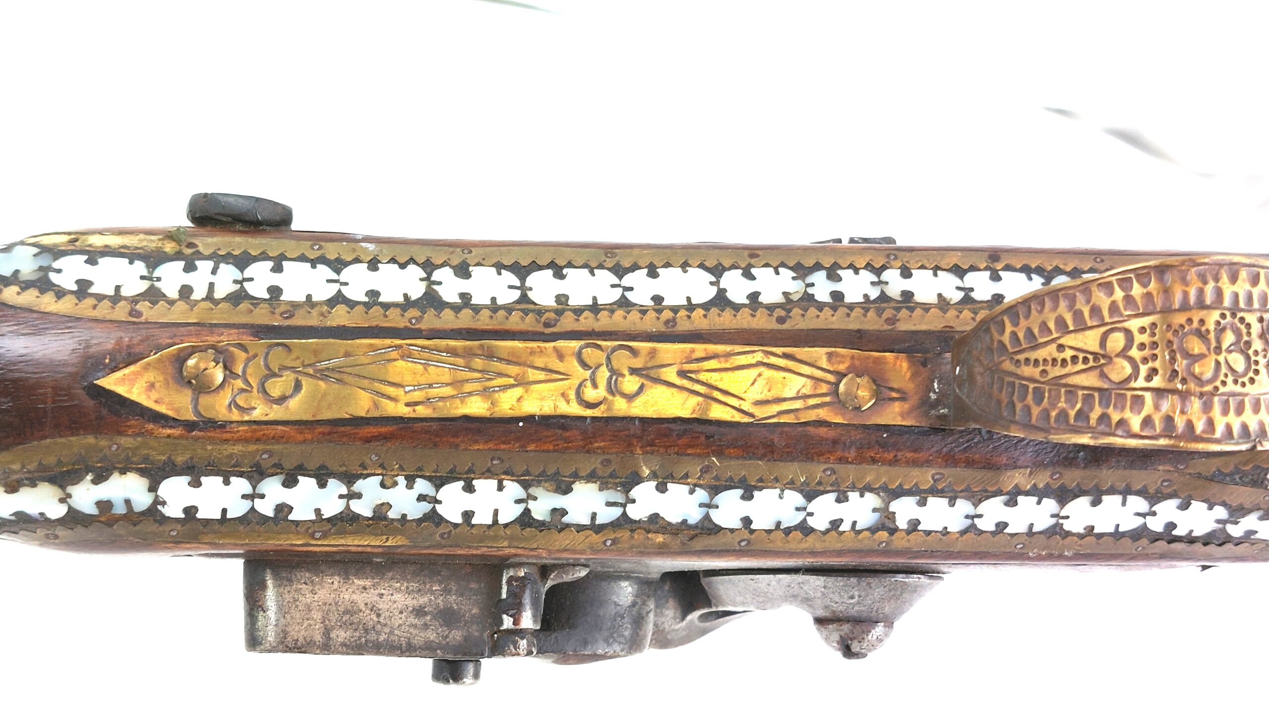 Indian, Beautiful 19th Century Flintlock Jezail Musket, Obsolete Calibre - Image 20
