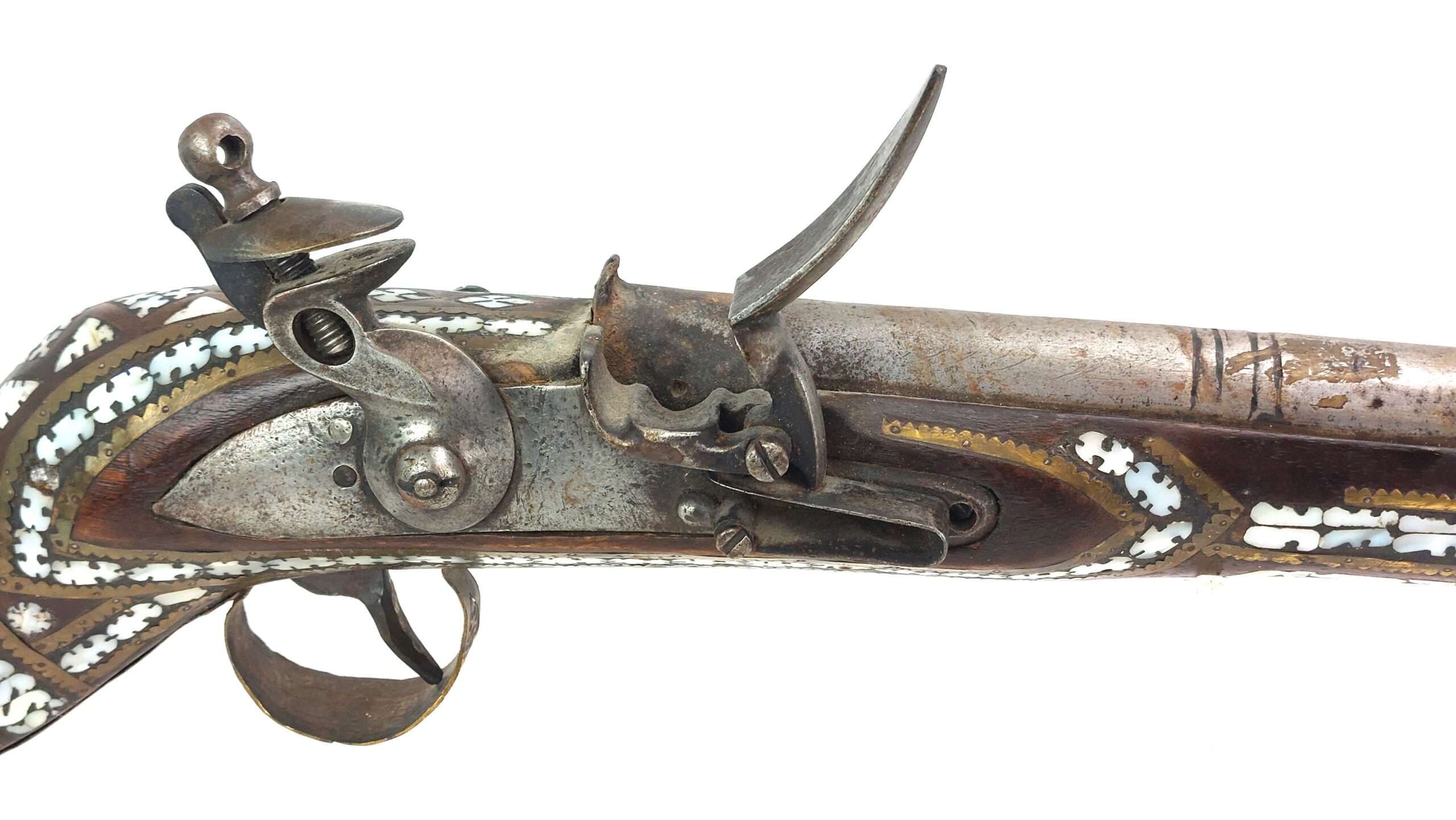 Indian, Beautiful 19th Century Flintlock Jezail Musket, Obsolete Calibre - Image 4