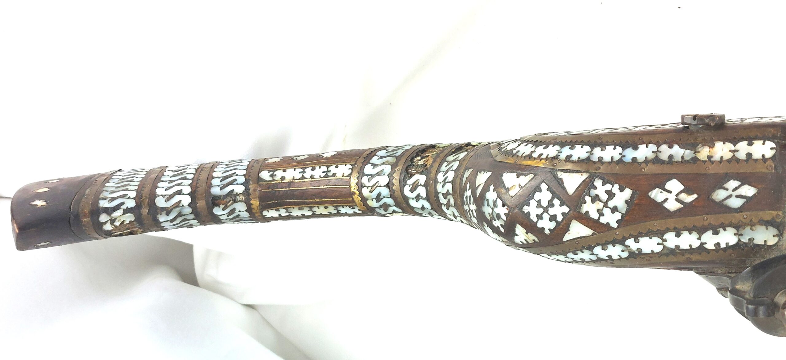 Indian, Beautiful 19th Century Flintlock Jezail Musket, Obsolete Calibre - Image 32