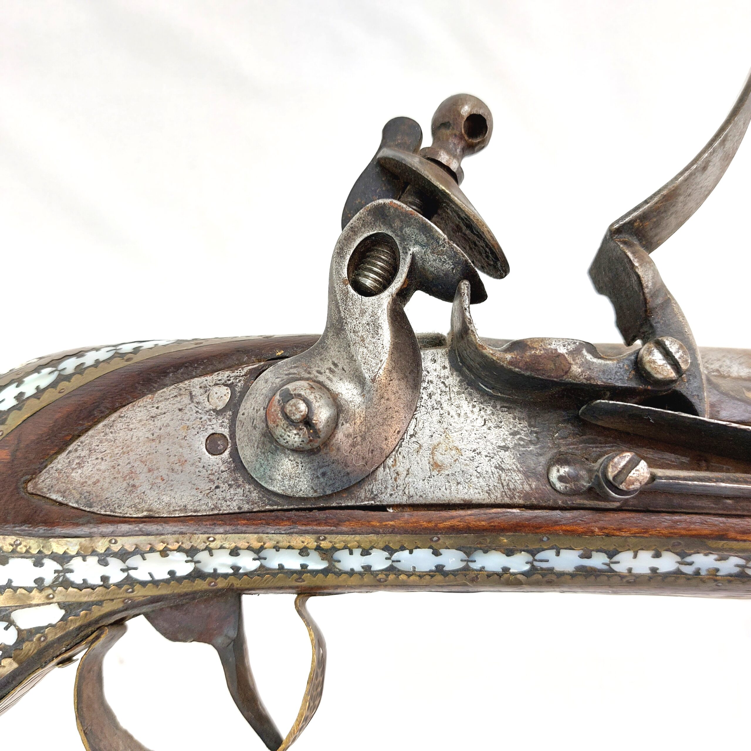 Indian, Beautiful 19th Century Flintlock Jezail Musket, Obsolete Calibre - Image 40