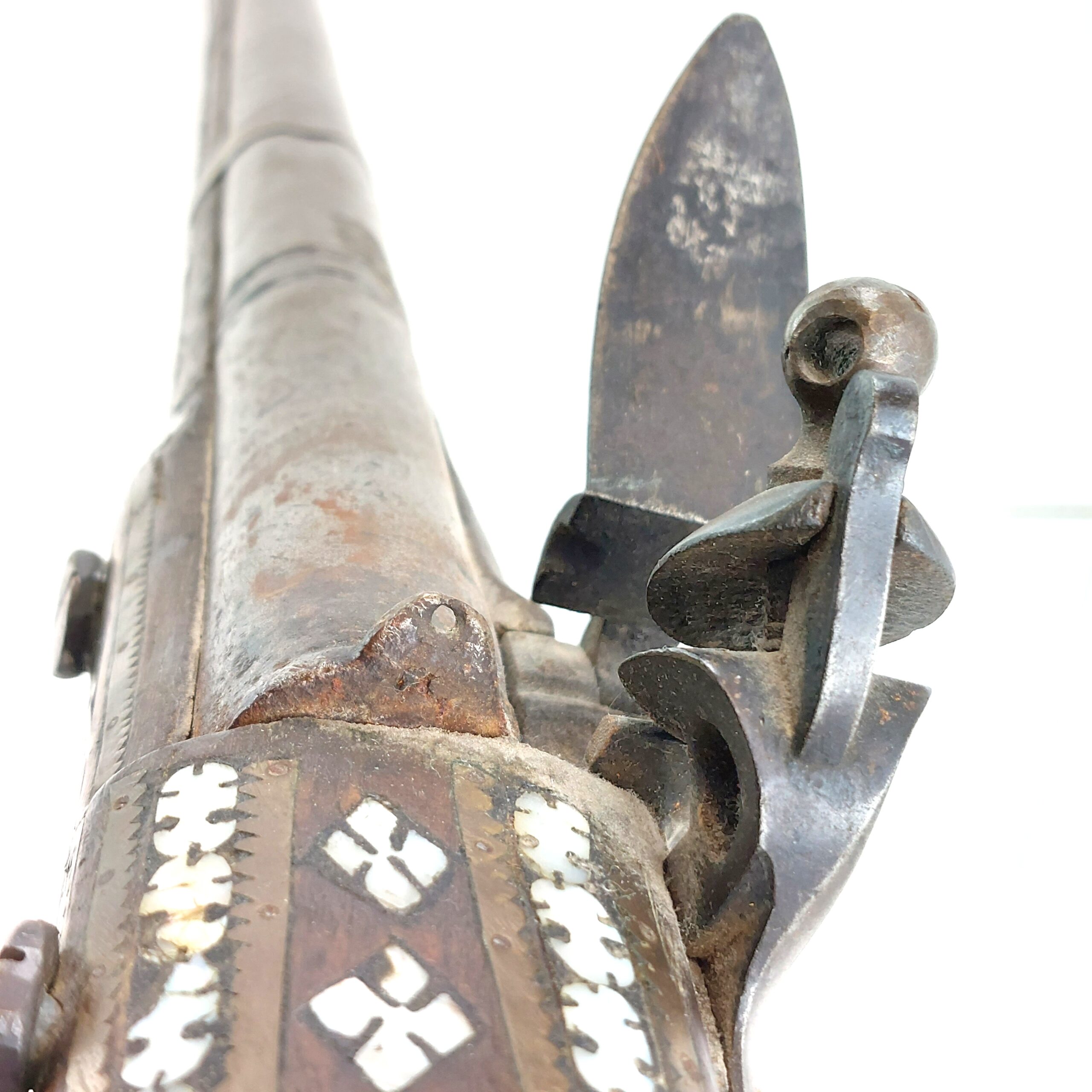 Indian, Beautiful 19th Century Flintlock Jezail Musket, Obsolete Calibre - Image 48