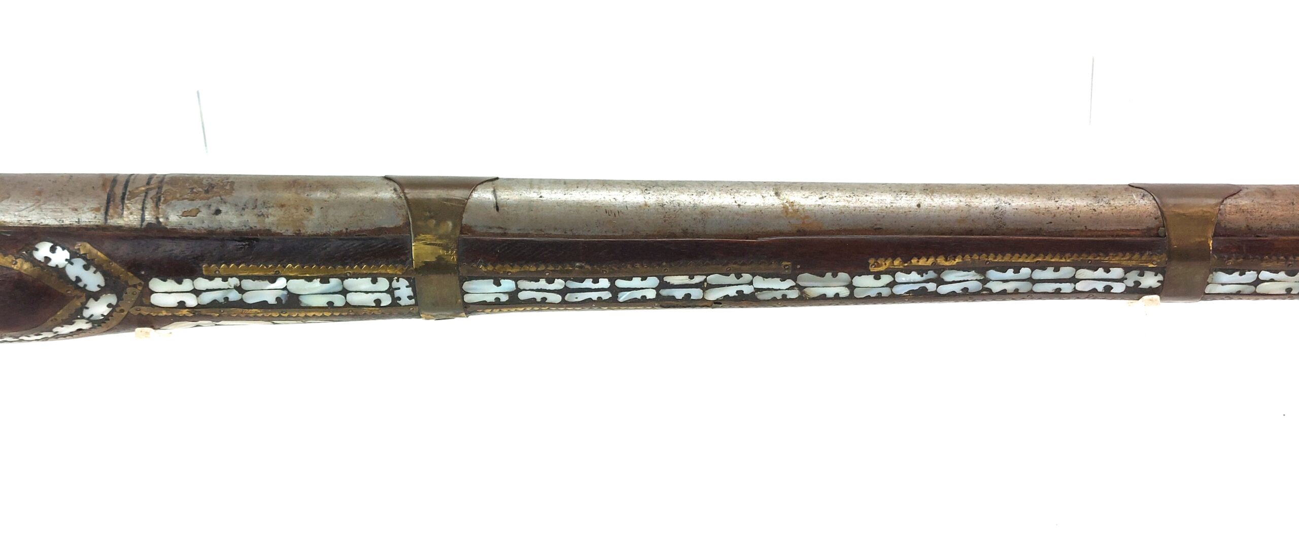 Indian, Beautiful 19th Century Flintlock Jezail Musket, Obsolete Calibre - Image 6