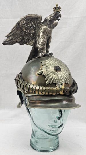 Prussian Guarde Du Corps Enlisted Mans Jaeger Helmet