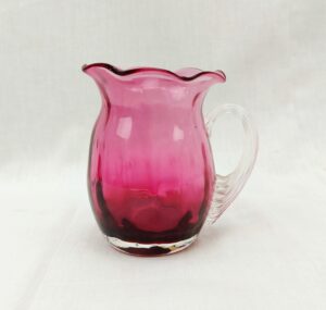 Victorian Cranberry Glass Jug
