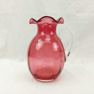 Victorian Cranberry Glass Jug
