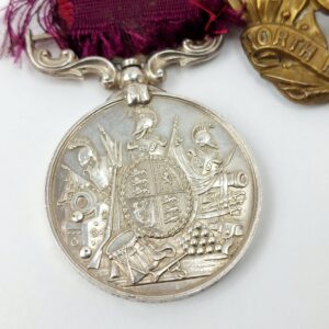Victorian LSGC Medal To Sgt. E. Smyth 37th Regiment Of Foot North Hampshire