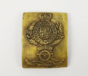 Victorian Officers Royal Artillery Cross Belt Plate