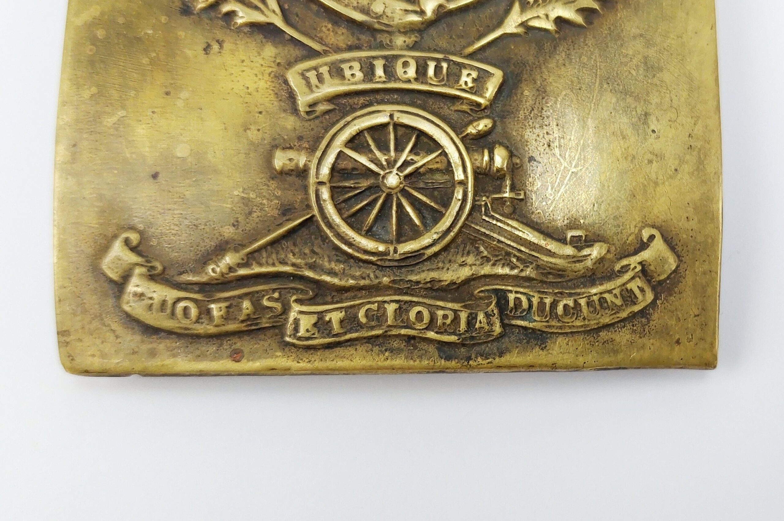 Victorian Officers Royal Artillery Cross Belt Plate - Image 4