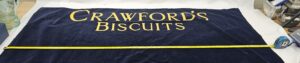 Vintage 1950s Crawfords Biscuits Shop Counter Sash