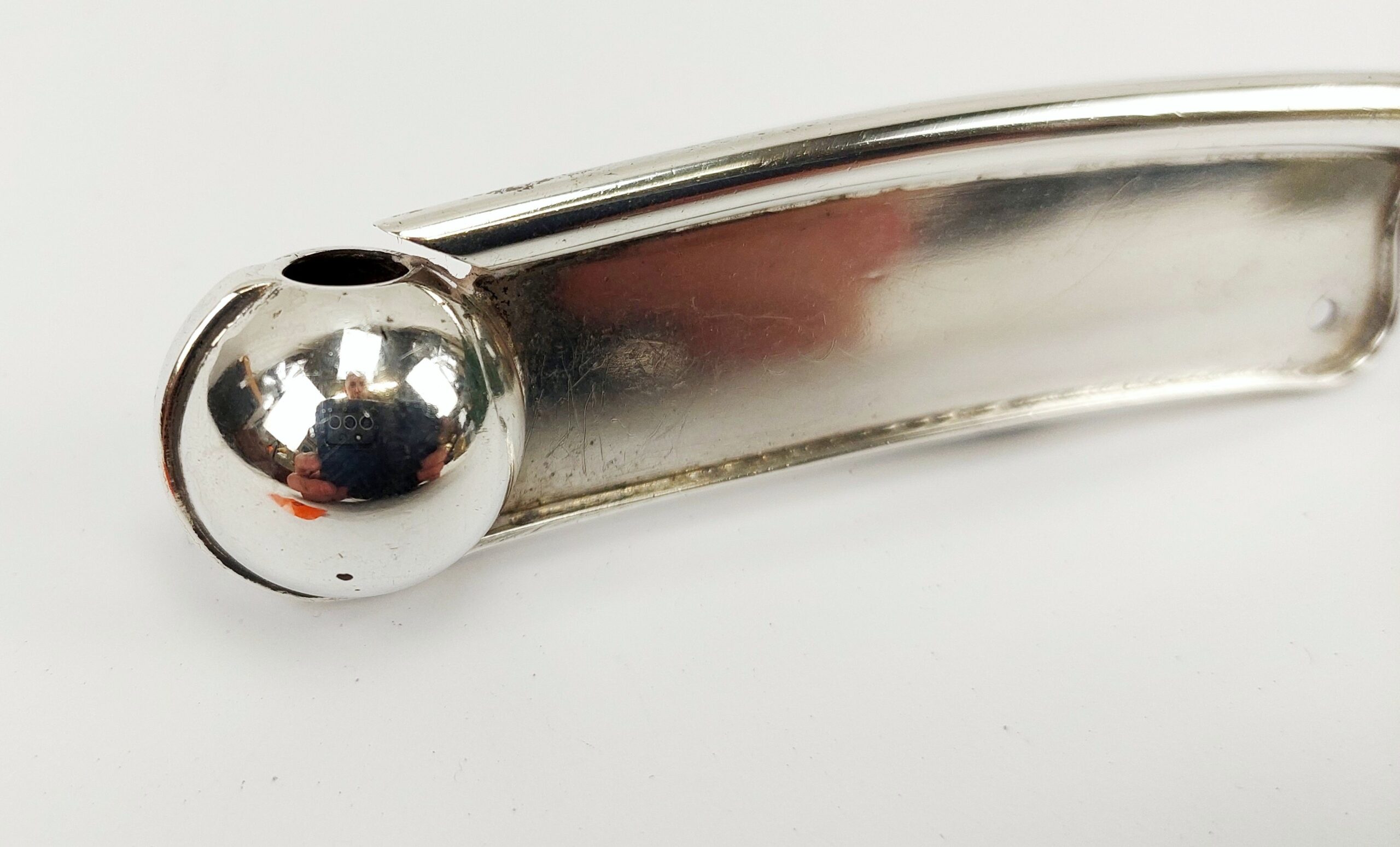 Vintage Sterling Silver Boatswains Bosuns Whistle - Image 6