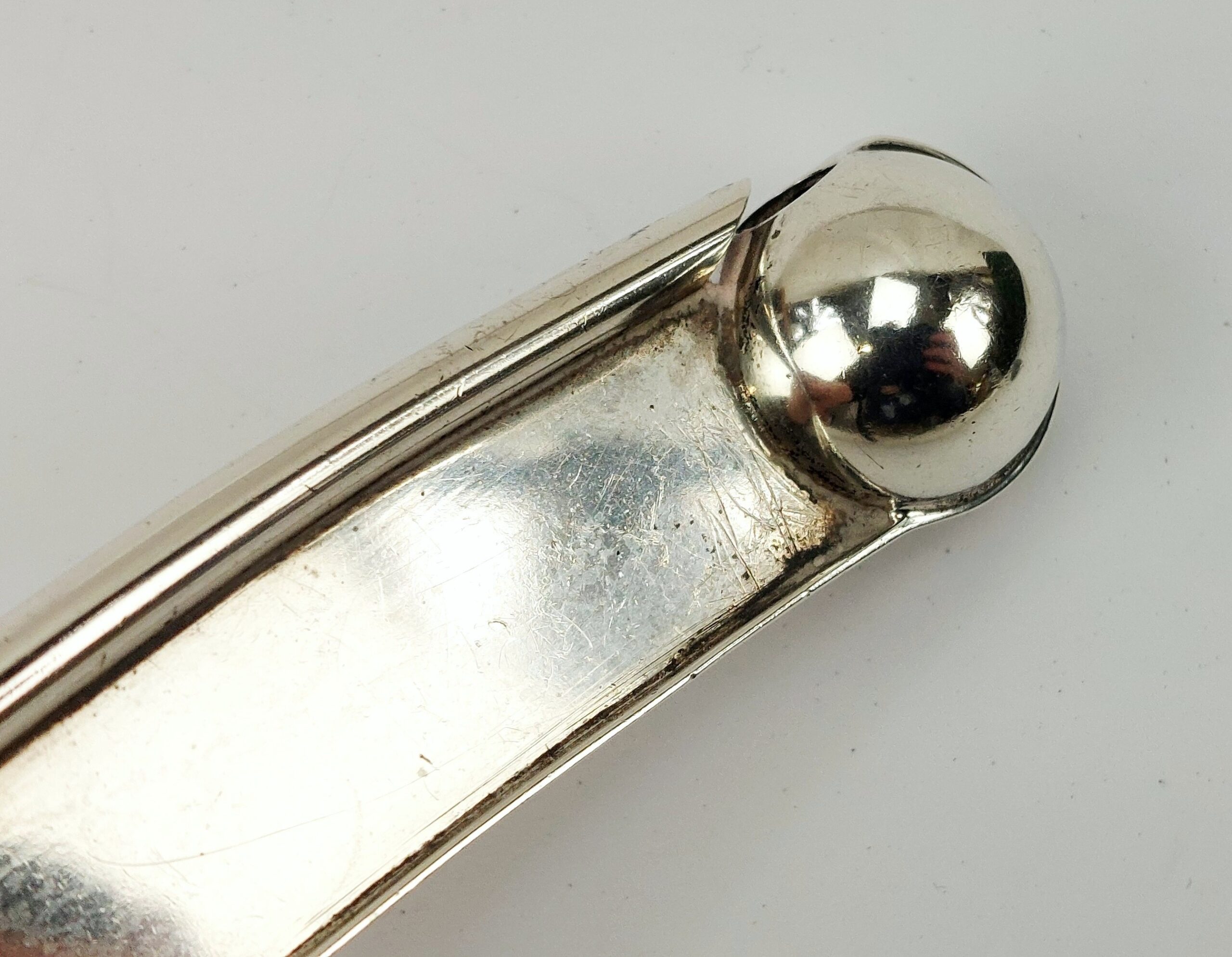 Vintage Sterling Silver Boatswains Bosuns Whistle - Image 4