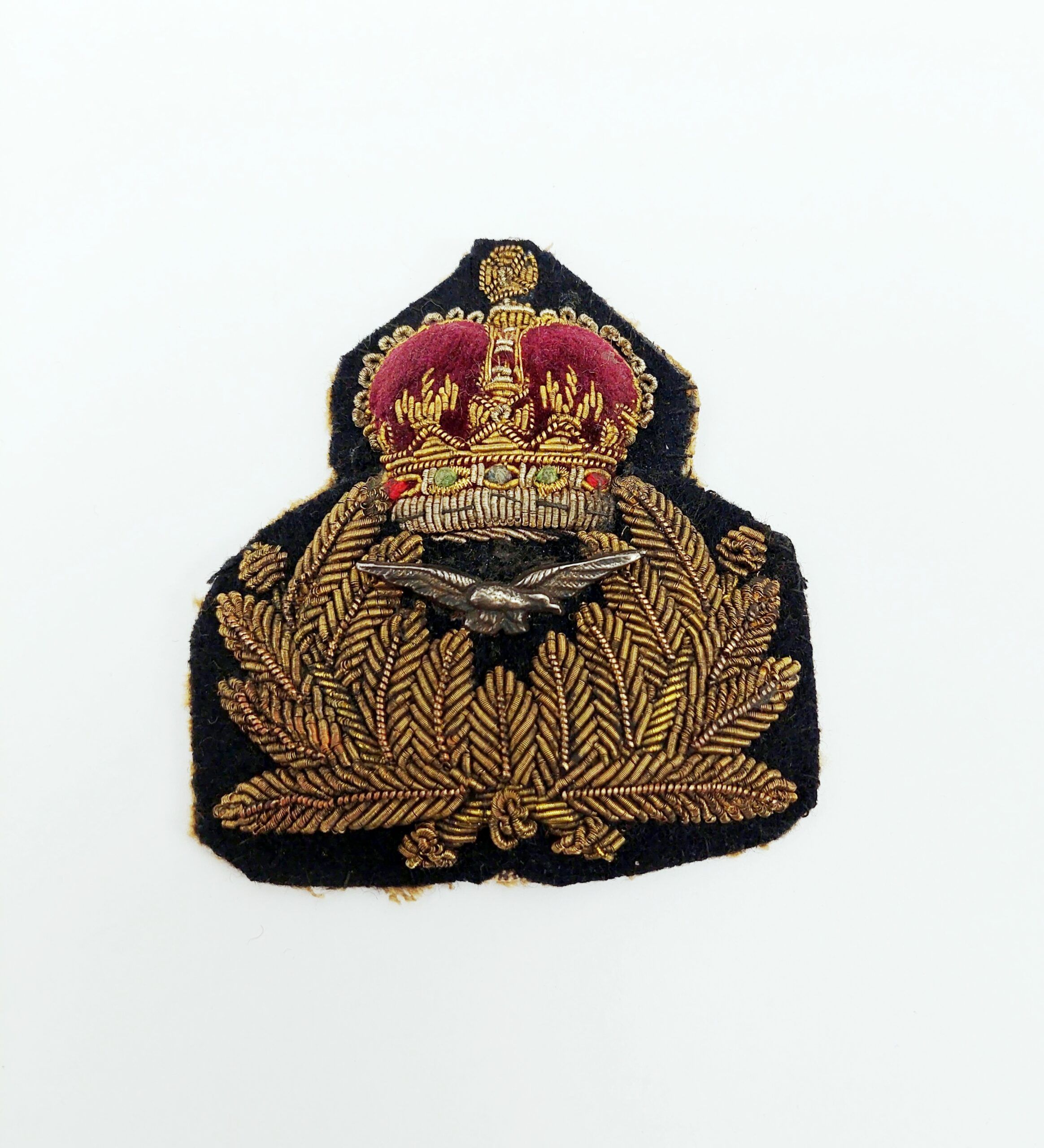 WW1 RNAS Officers Cap Badge