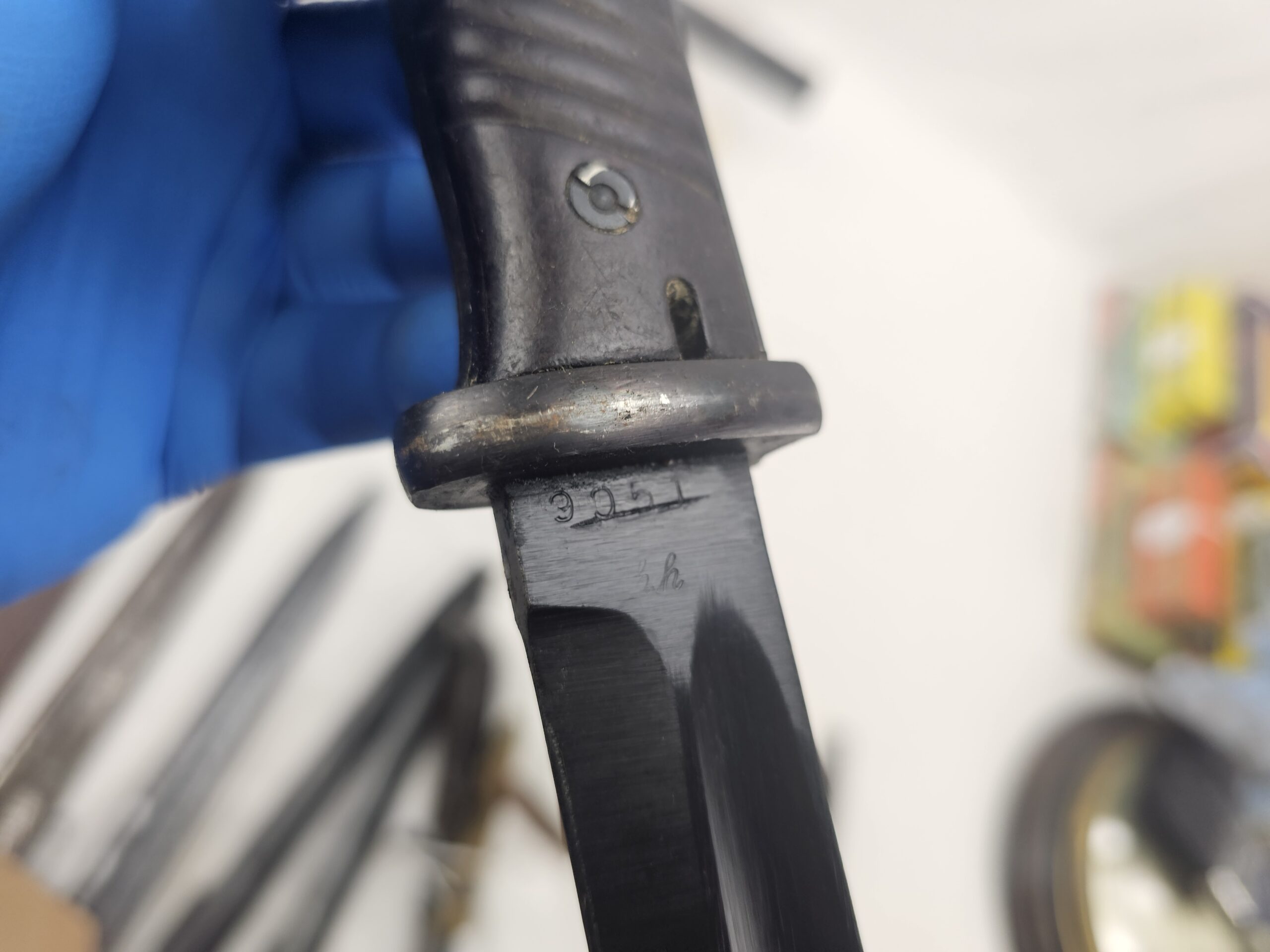 WW2 Nazi German K98 Rifle Bayonet with Matching Numbers - Image 14