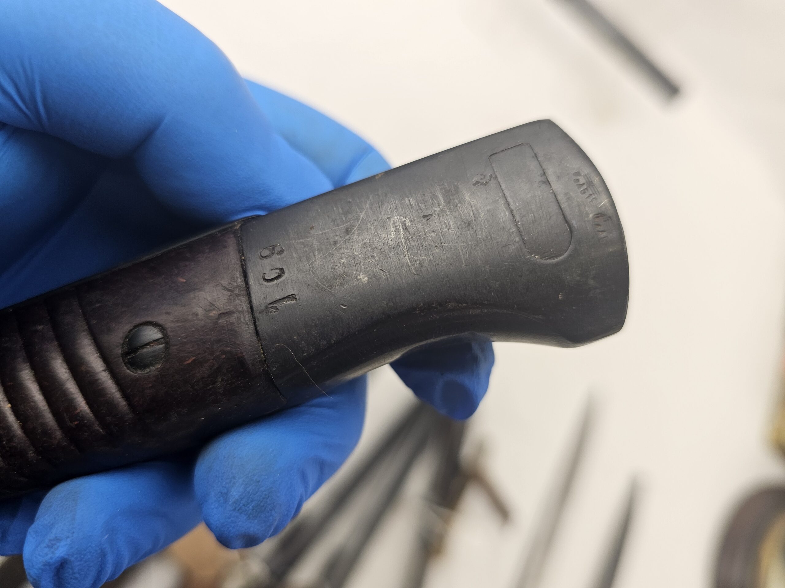 WW2 Nazi German K98 Rifle Bayonet with Matching Numbers - Image 16