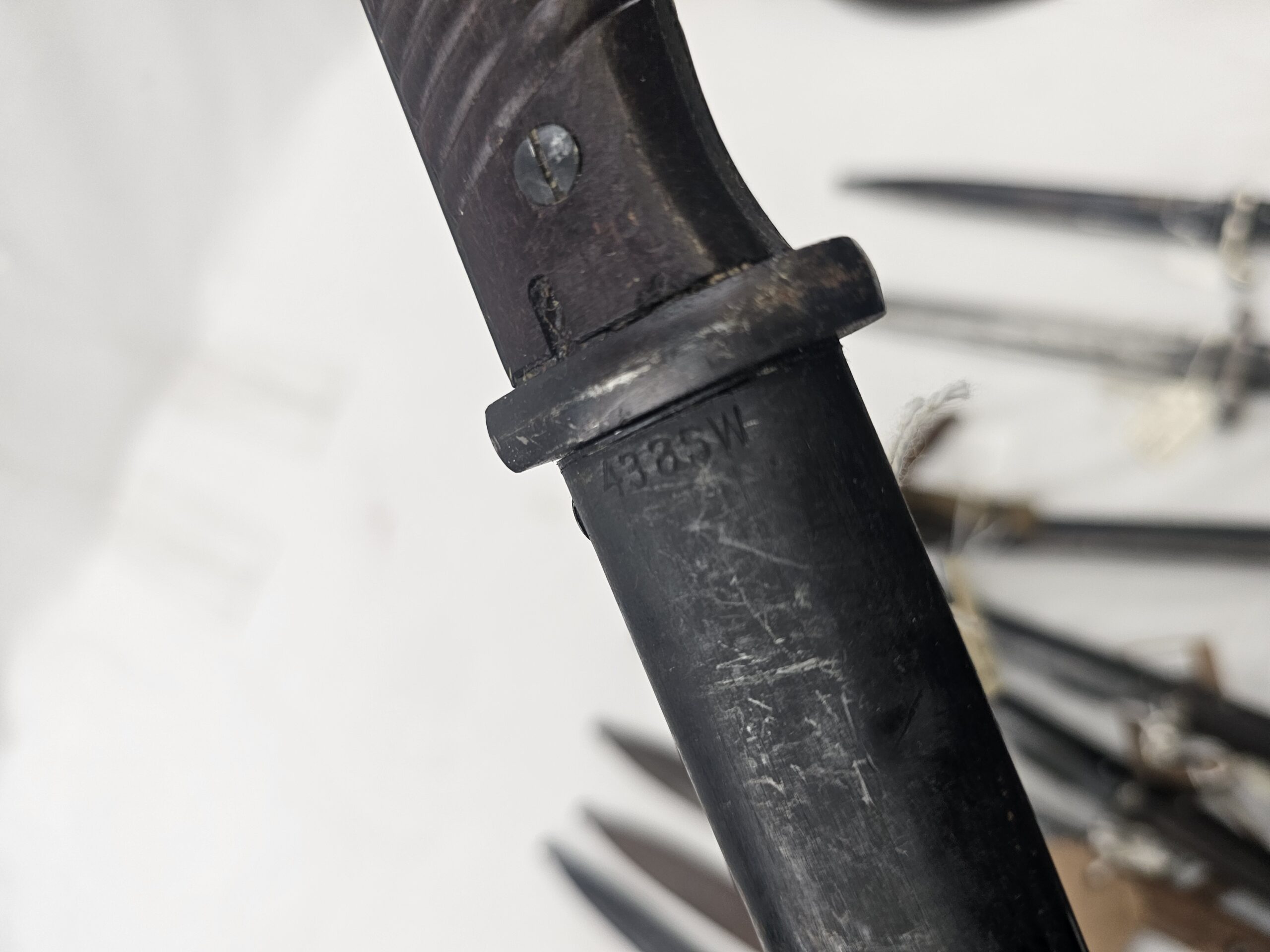 WW2 Nazi German K98 Rifle Bayonet with Matching Numbers - Image 17