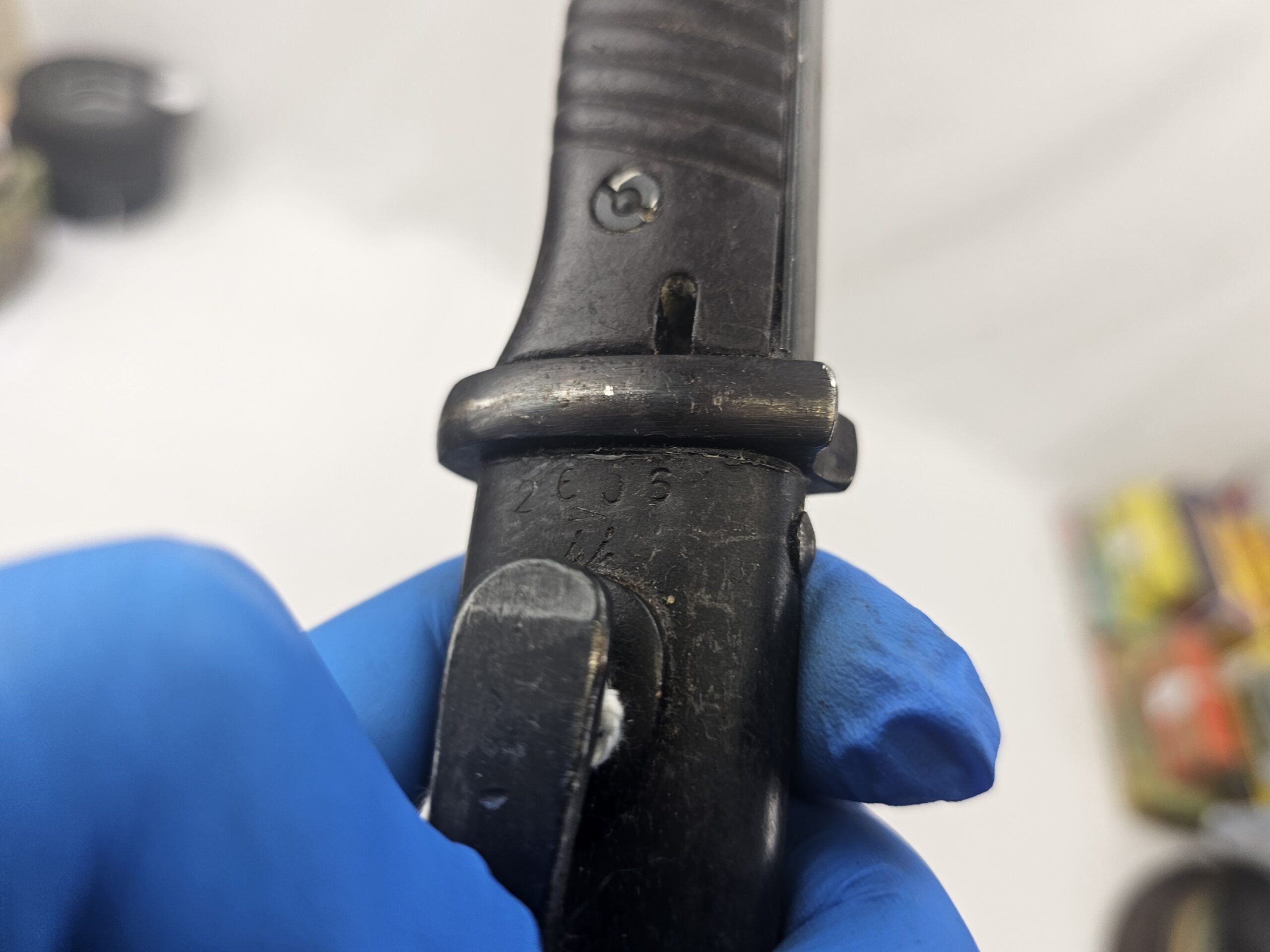 WW2 Nazi German K98 Rifle Bayonet with Matching Numbers - Image 19