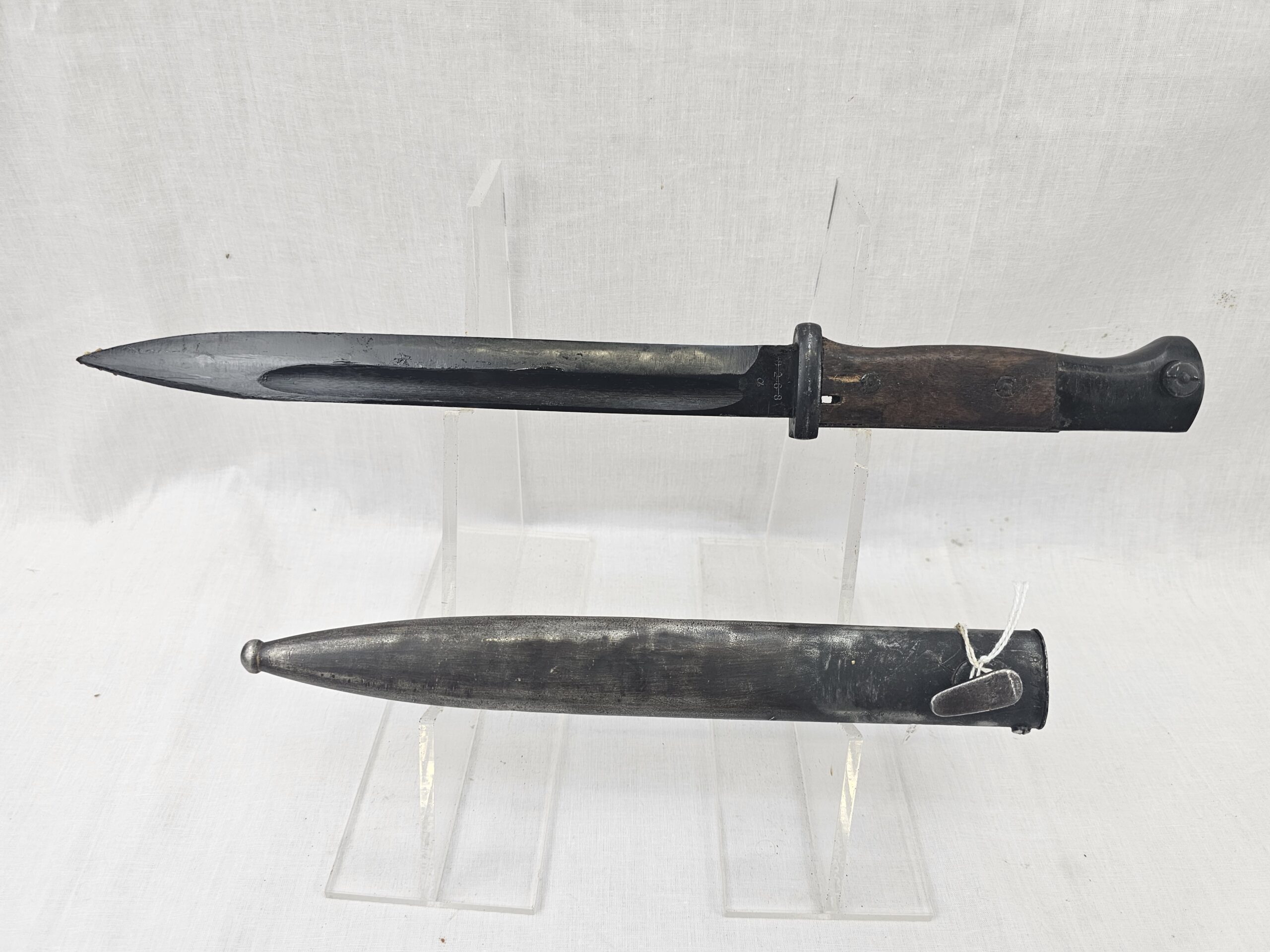 WW2 Nazi German K98 Rifle Bayonet with Matching Numbers #2 - Image 2