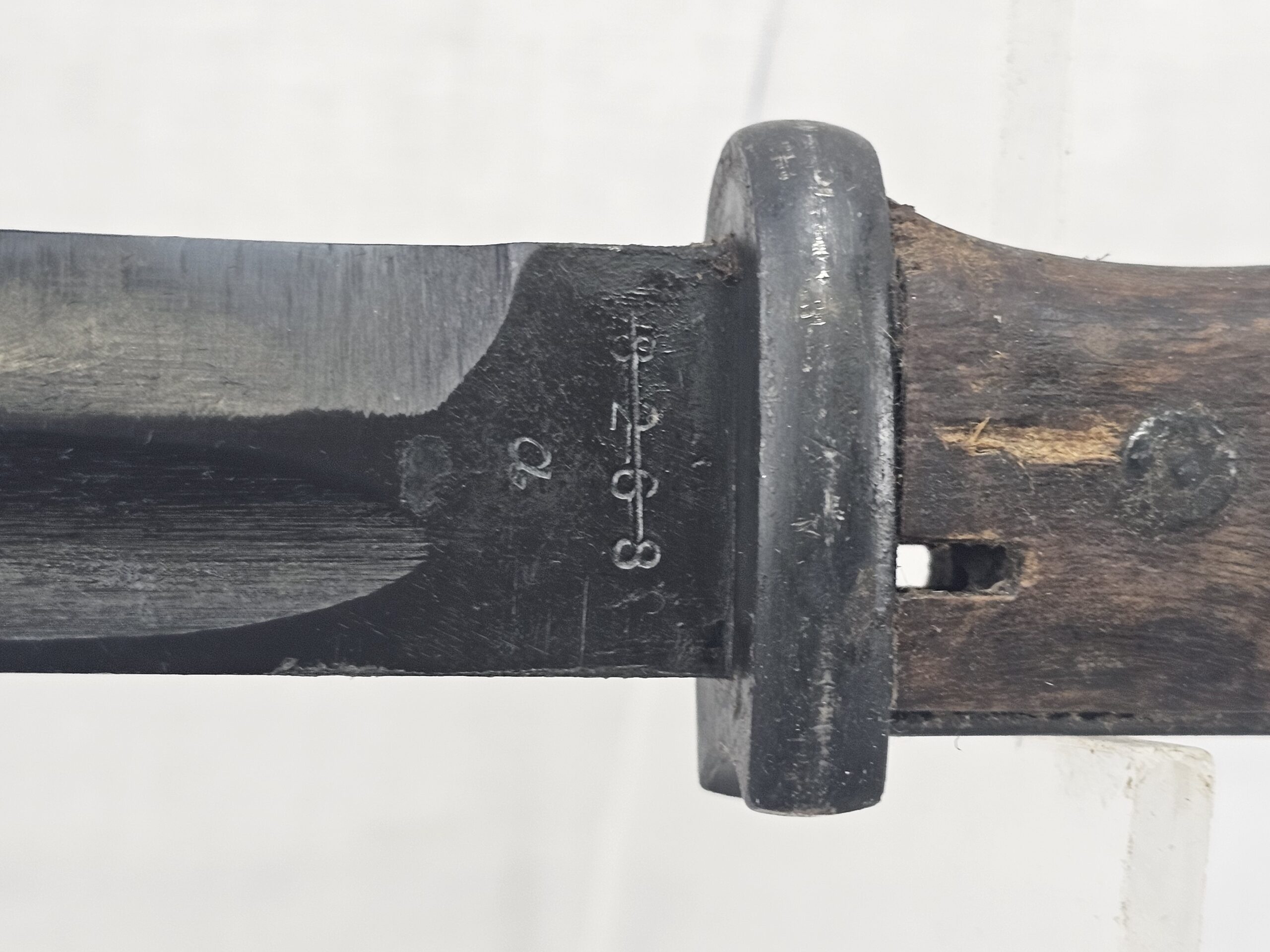 WW2 Nazi German K98 Rifle Bayonet with Matching Numbers #2 - Image 3