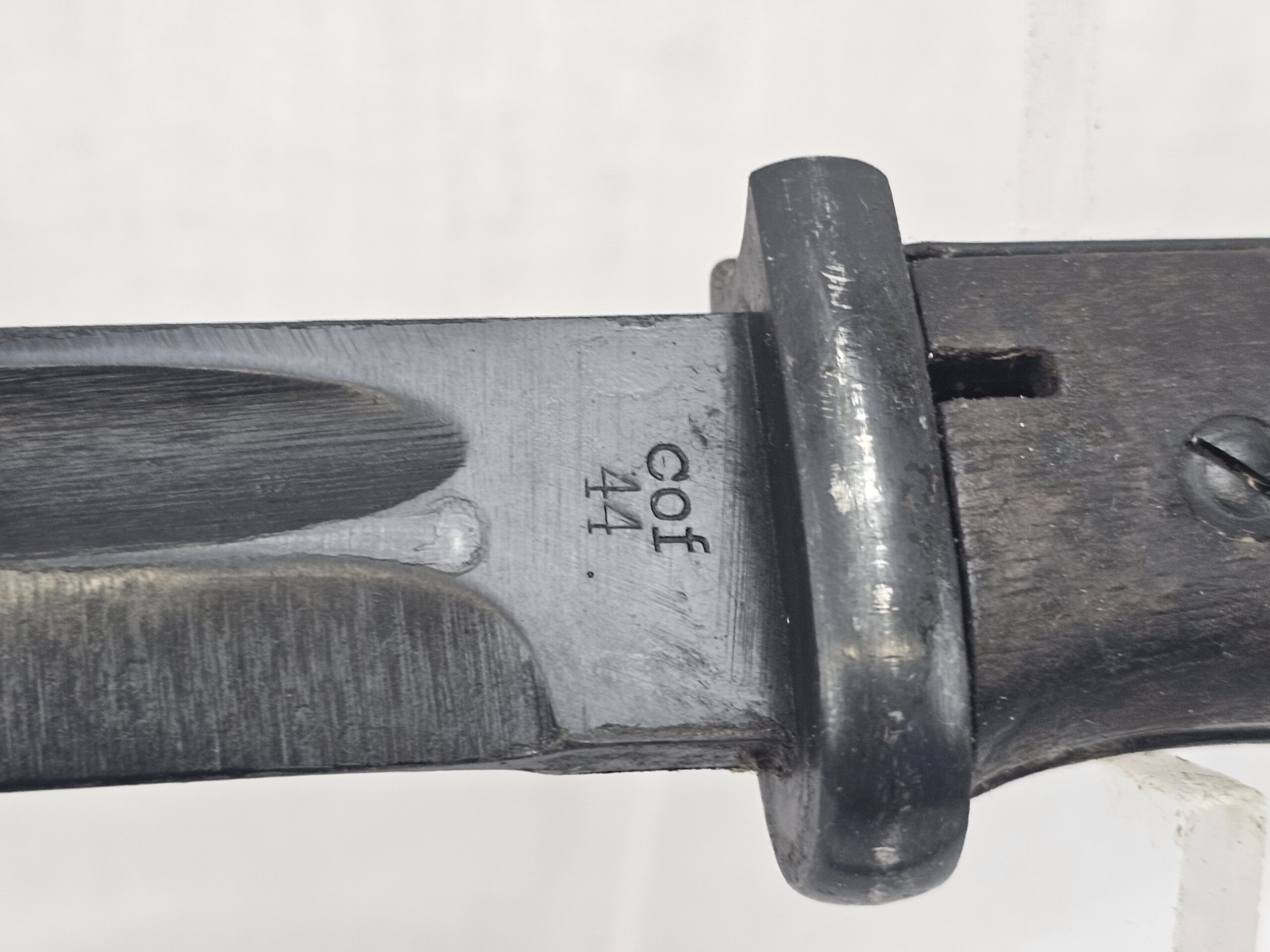 WW2 Nazi German K98 Rifle Bayonet with Matching Numbers #2 - Image 4