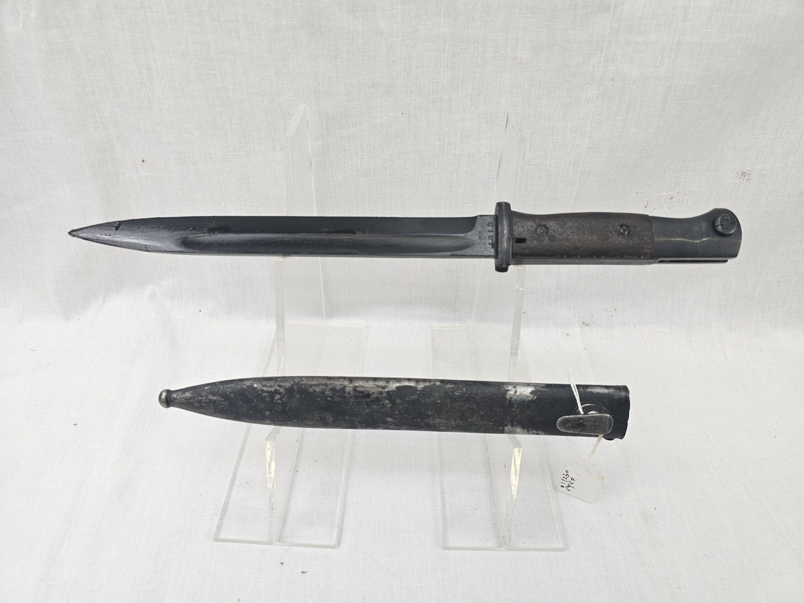 WW2 Nazi German K98 Rifle Bayonet with Matching Numbers #3
