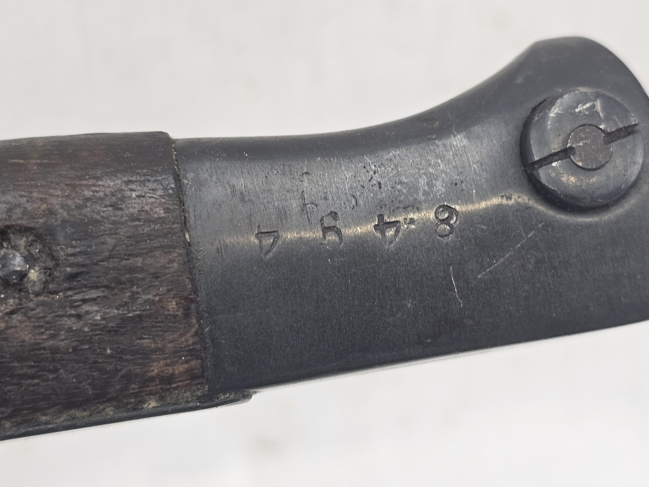 WW2 Nazi German K98 Rifle Bayonet with Matching Numbers #3 - Image 5
