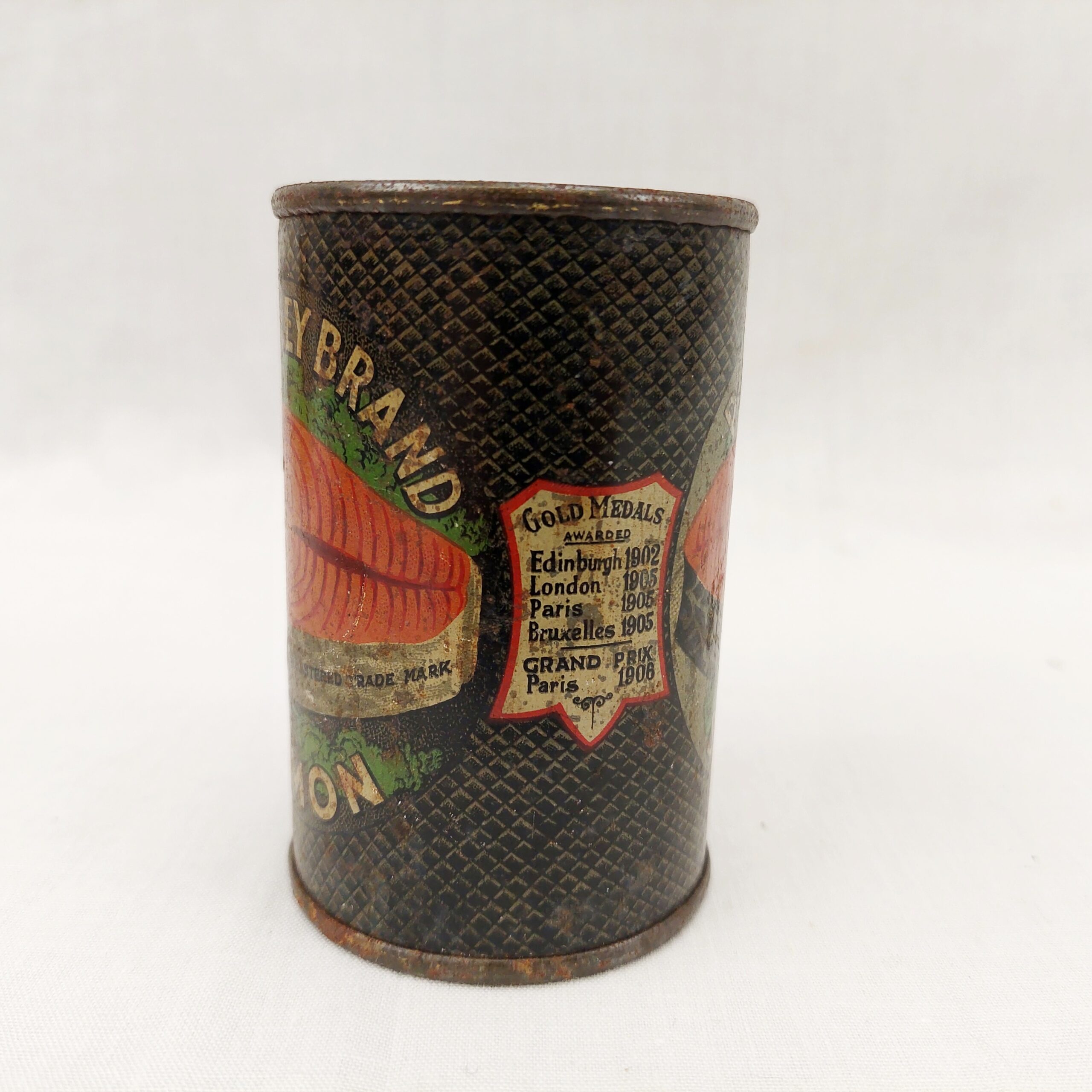c1920s Parsley Brand Salmon Money Box Advertising Tin - Image 2