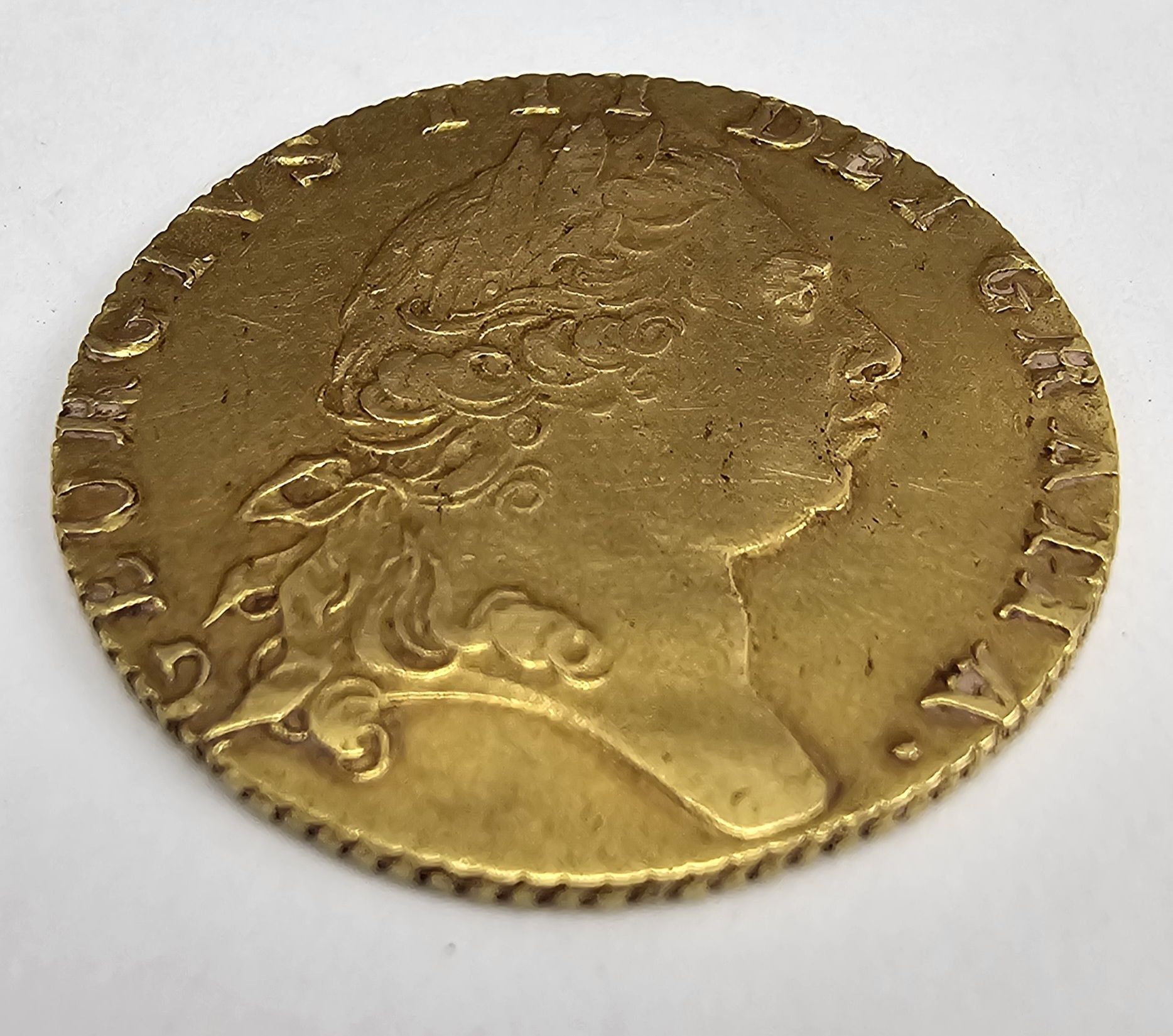 1798 George III Gold Guinea Rare Coin - Image 4