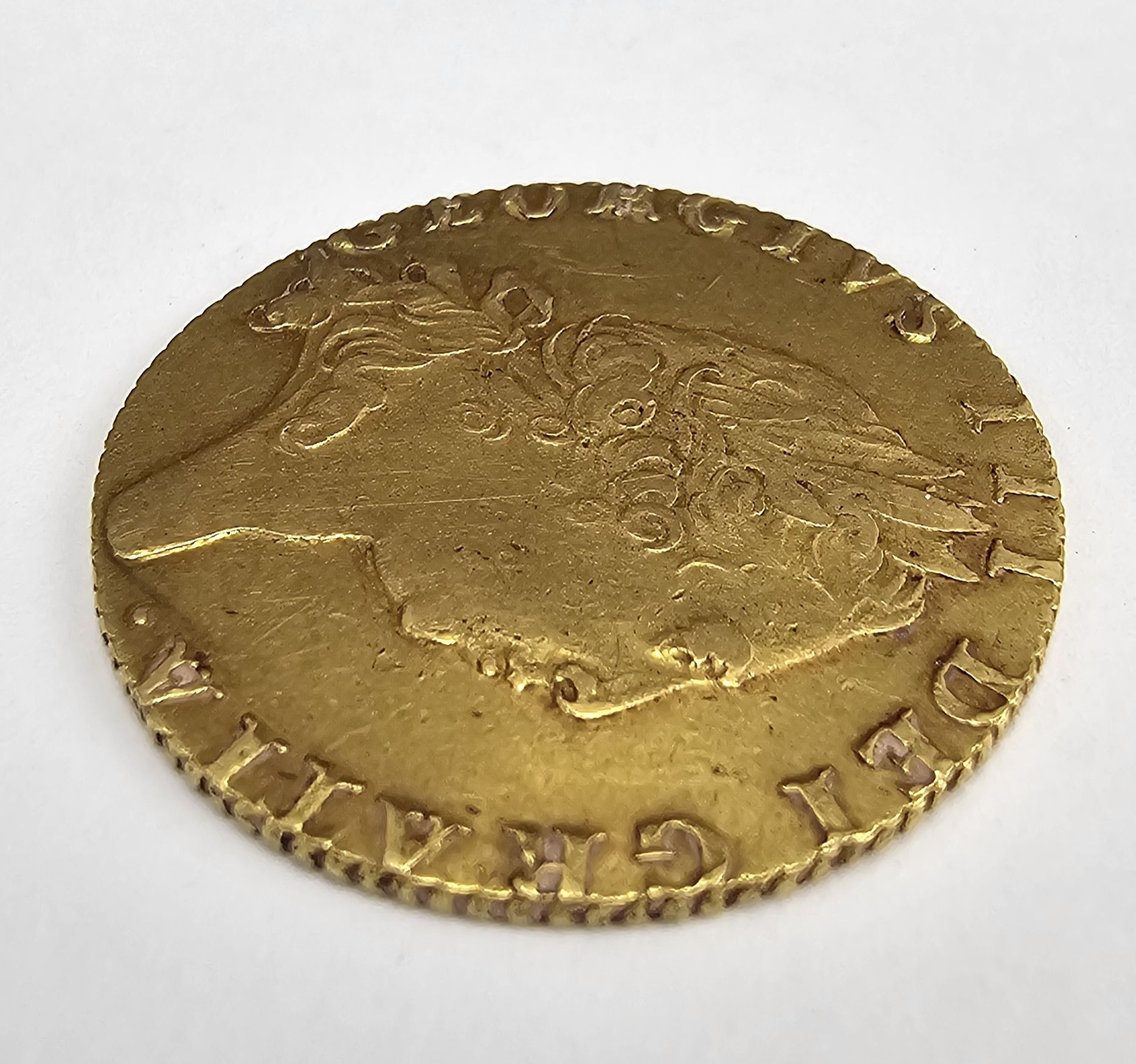 1798 George III Gold Guinea Rare Coin - Image 3