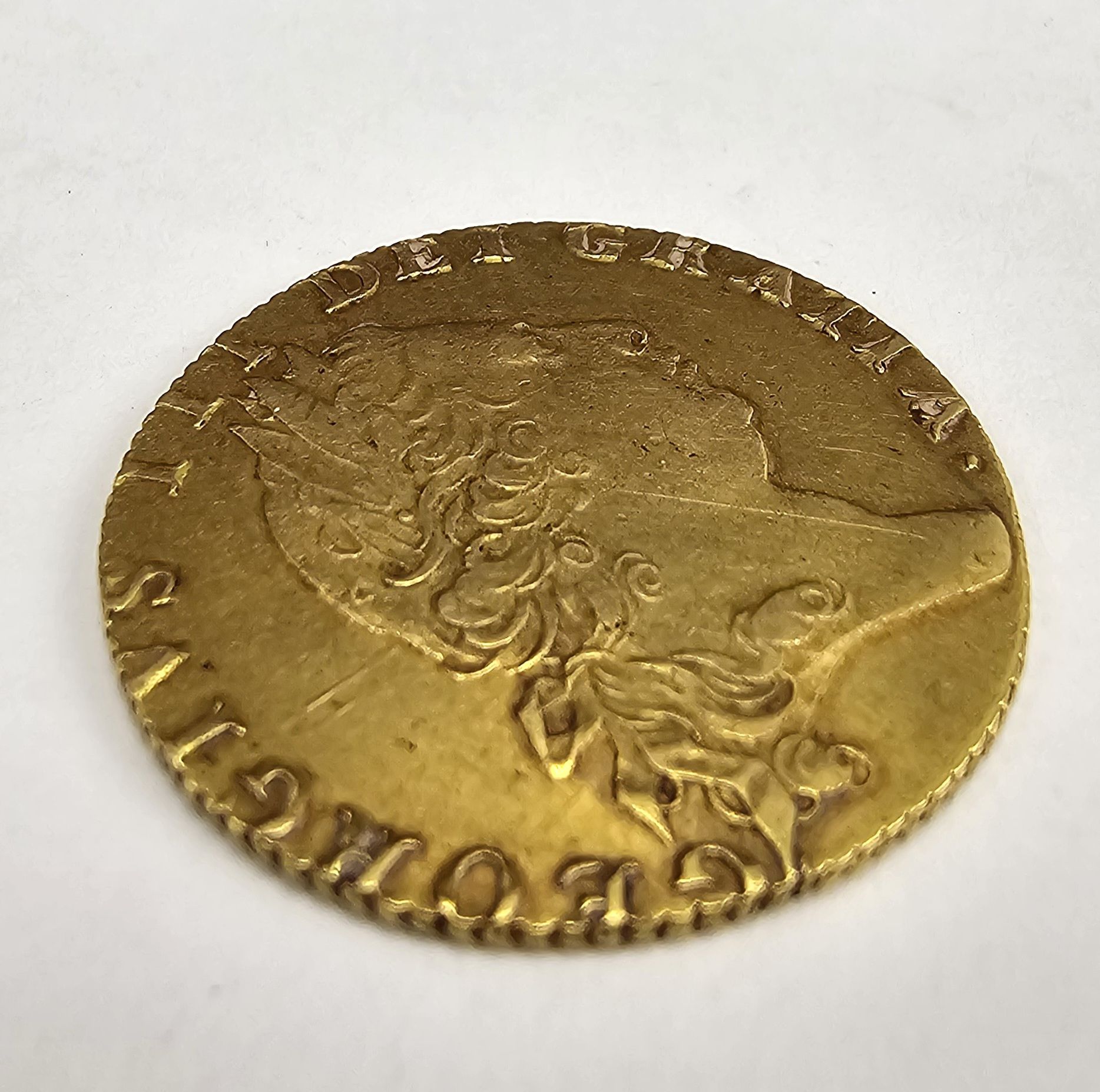 1798 George III Gold Guinea Rare Coin - Image 2