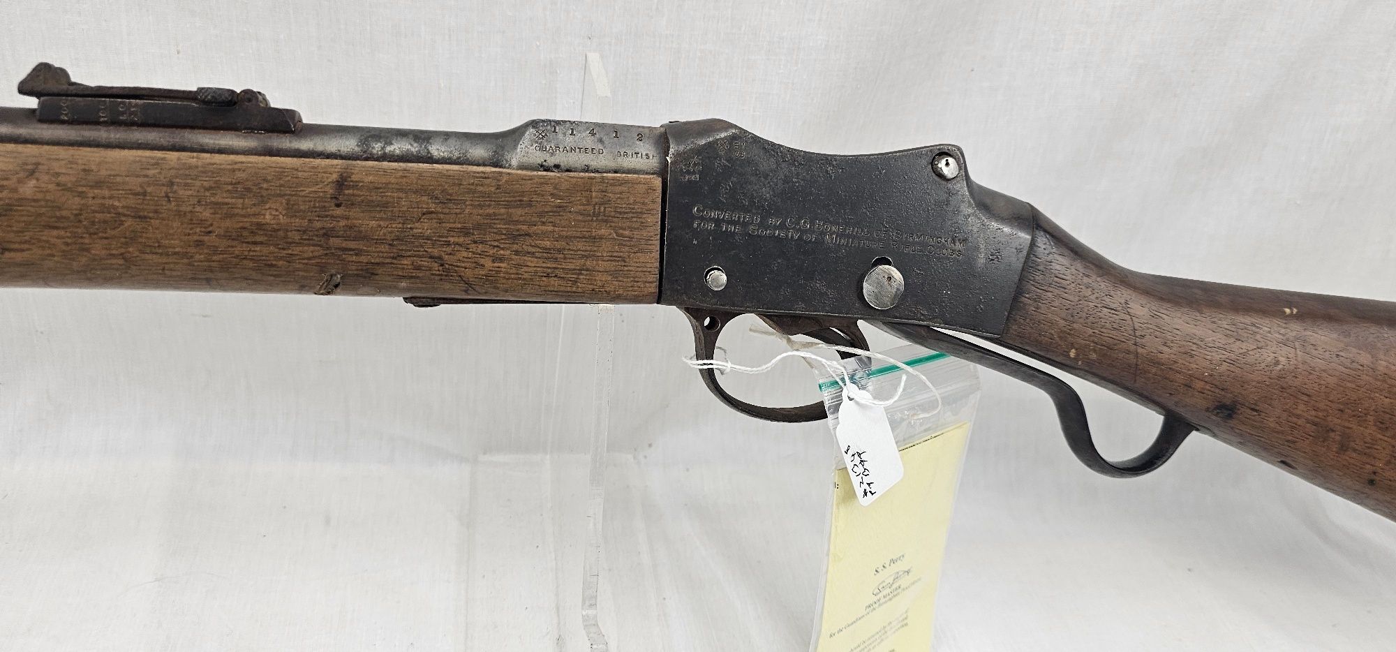 1888 Enfield Martini-Henry cal. 22LR Converted by C G Bonehill of Birmingham - Deactivated - Image 15